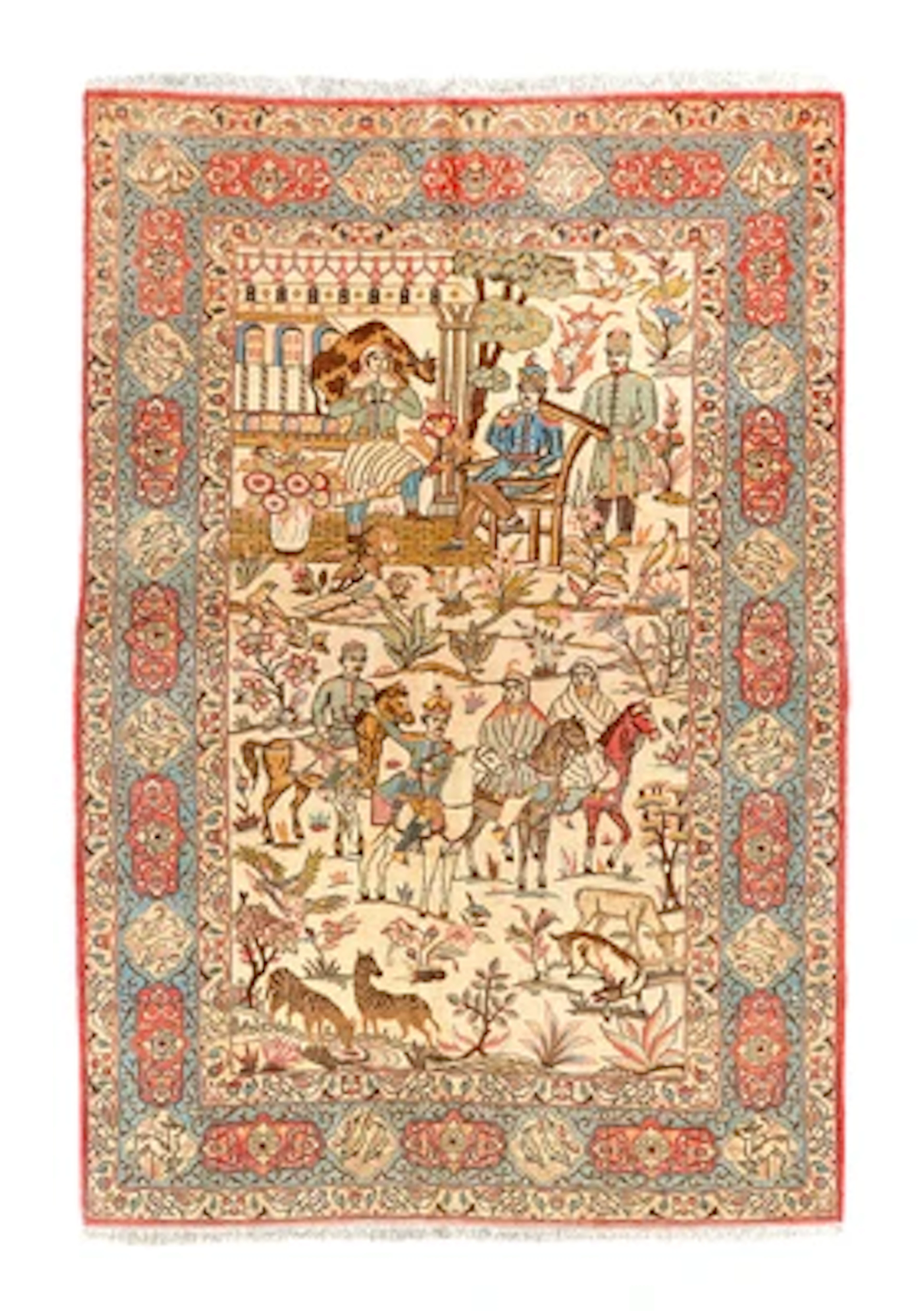 Ghom, Iran, c. 201 x 138 cm