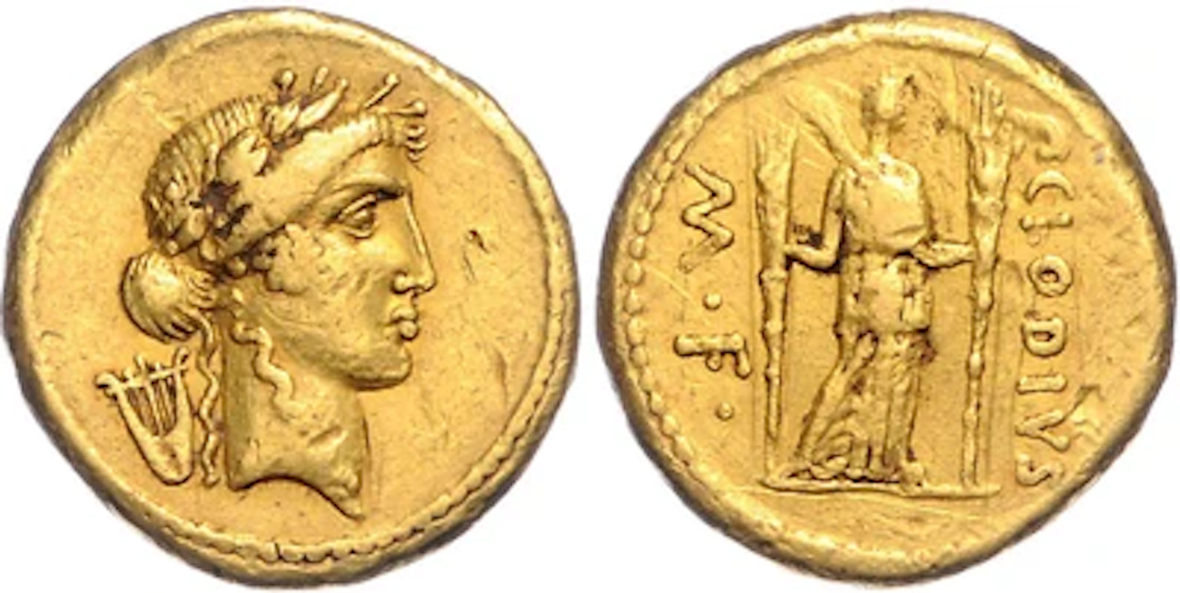 P. Clodius M. f. Turrinus Gold