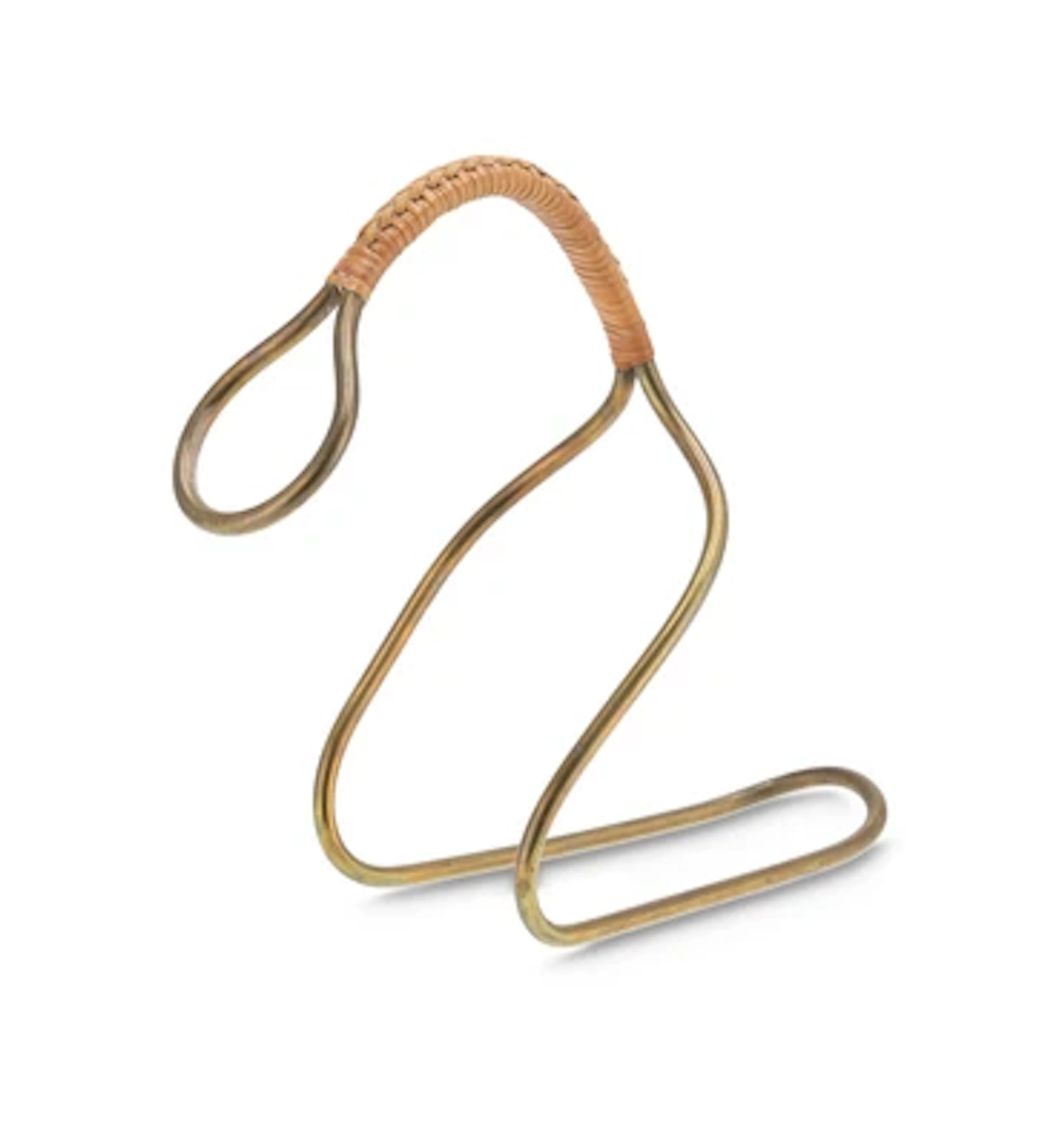 A bottle holder, model number 3601, Carl Auböck, Vienna, c. 1960