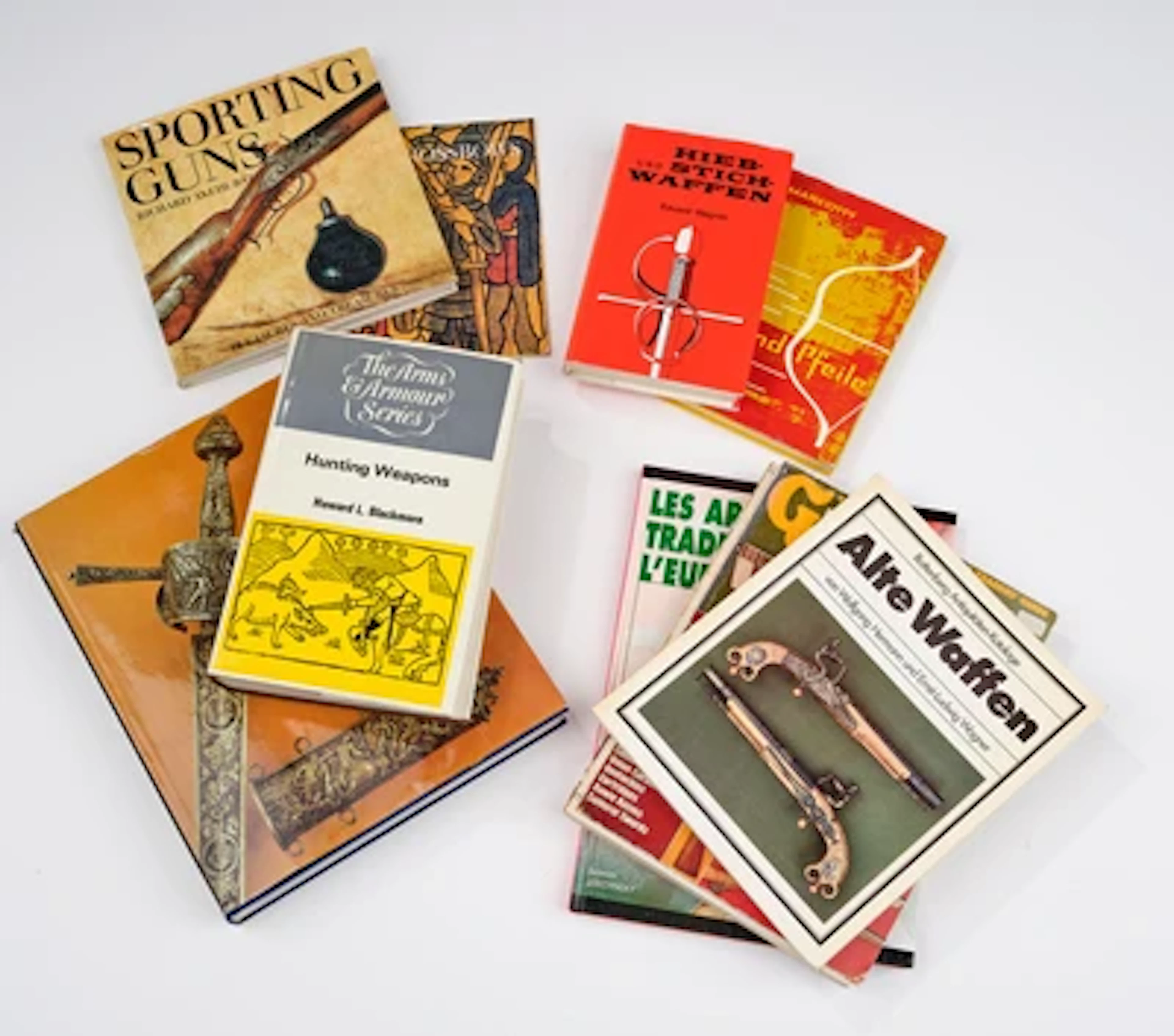 Konvolut Waffenliteratur