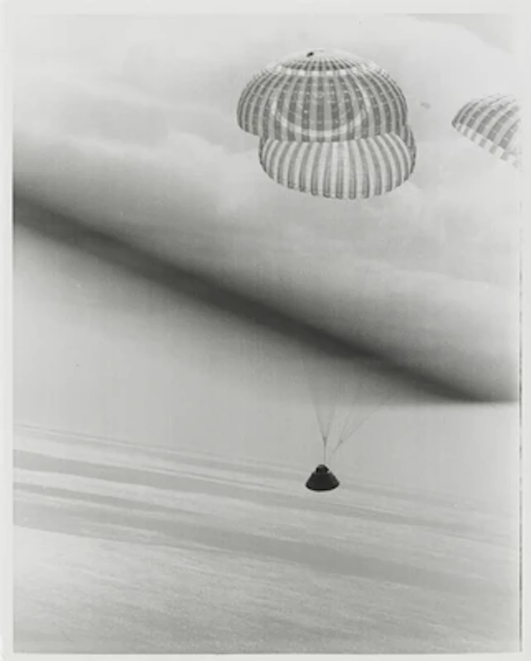 APOLLO 17 - The Triumphant Return: Parachutes above the Pacific