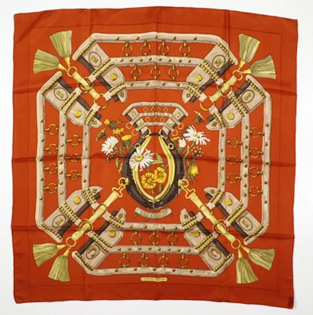Hermès Tuch "Aux champs"
