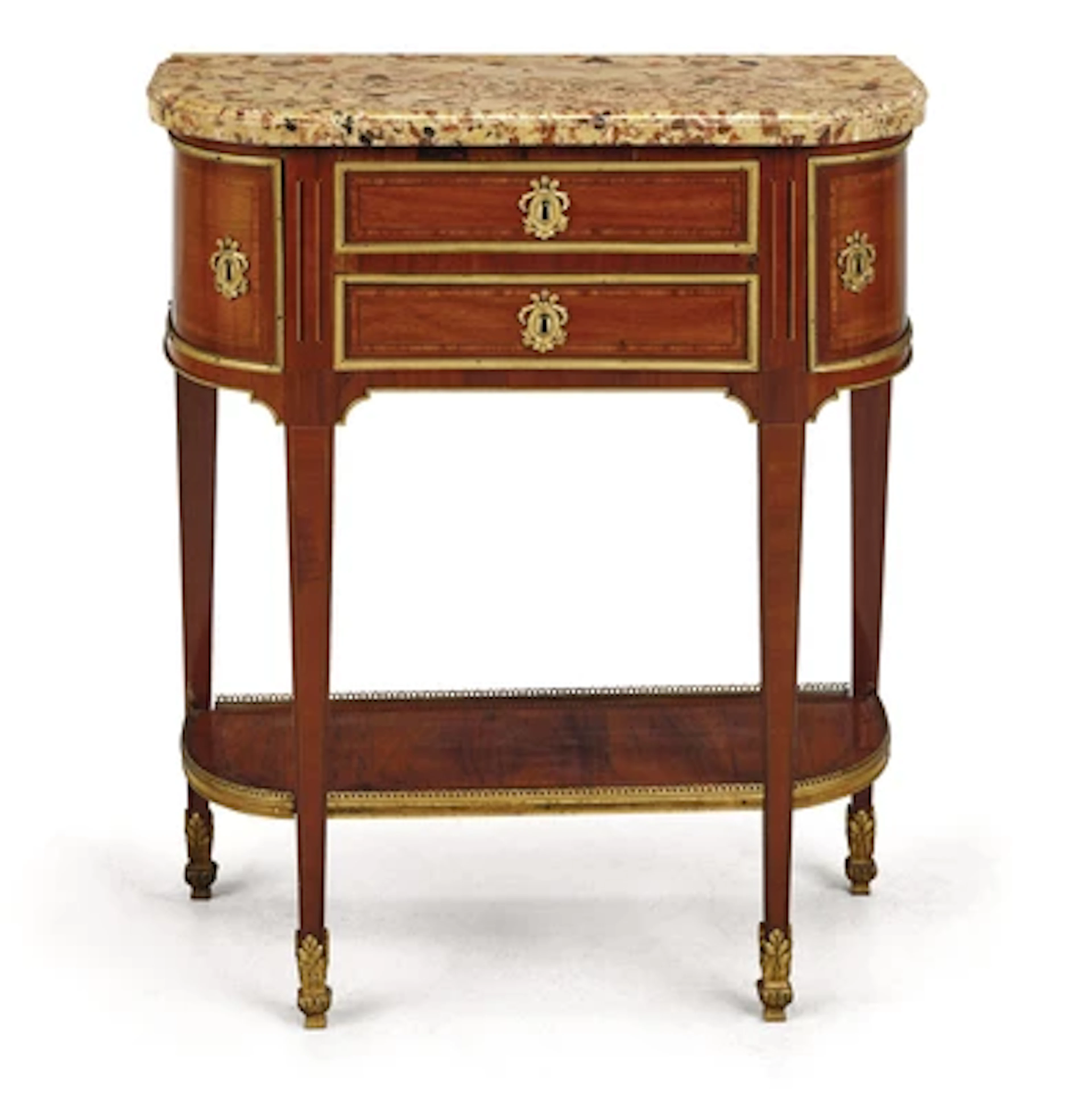 A Small Louis XVI-Style Side Cabinet