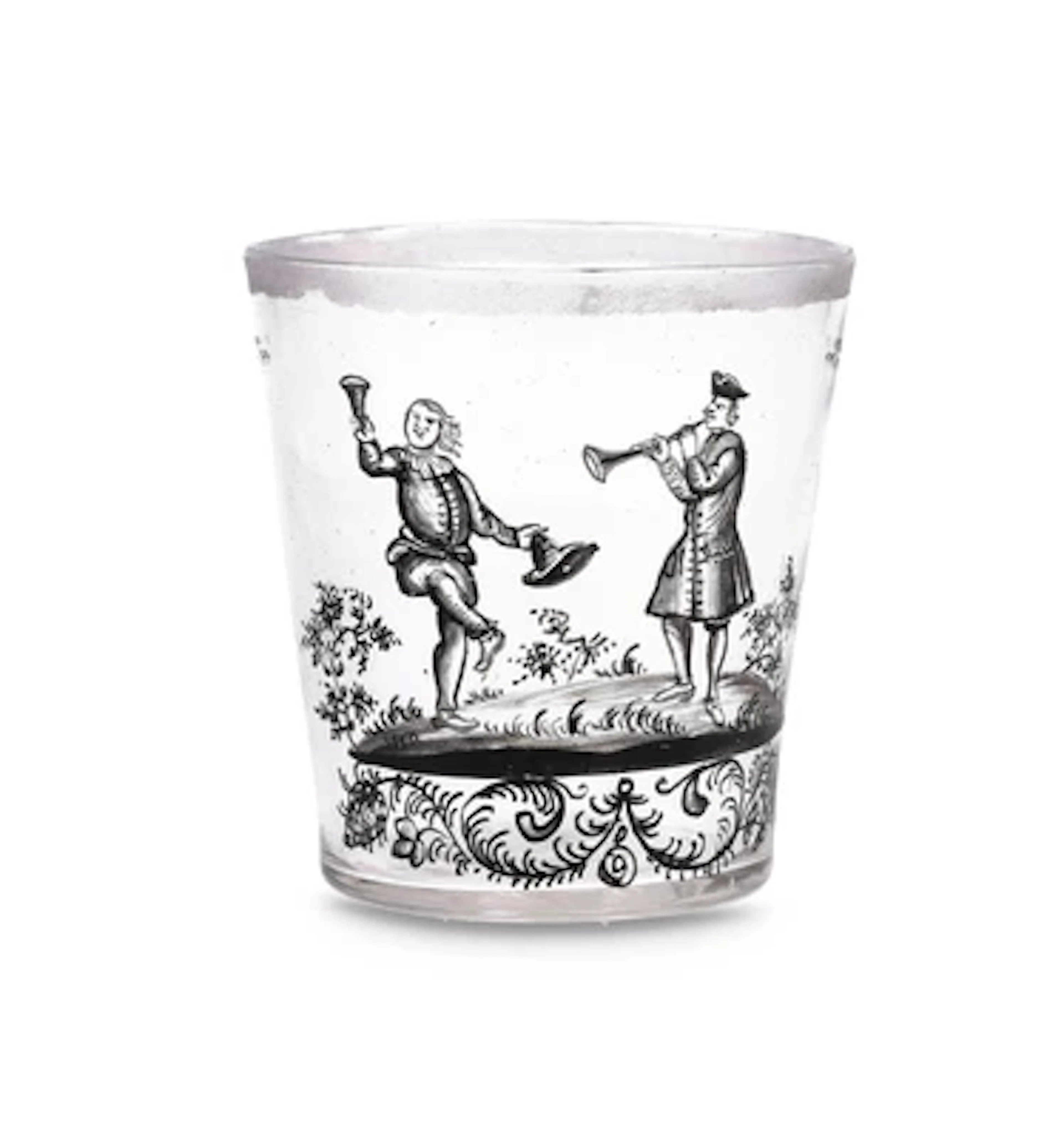 A Small Beaker, c. 1720, Anton Preißler?