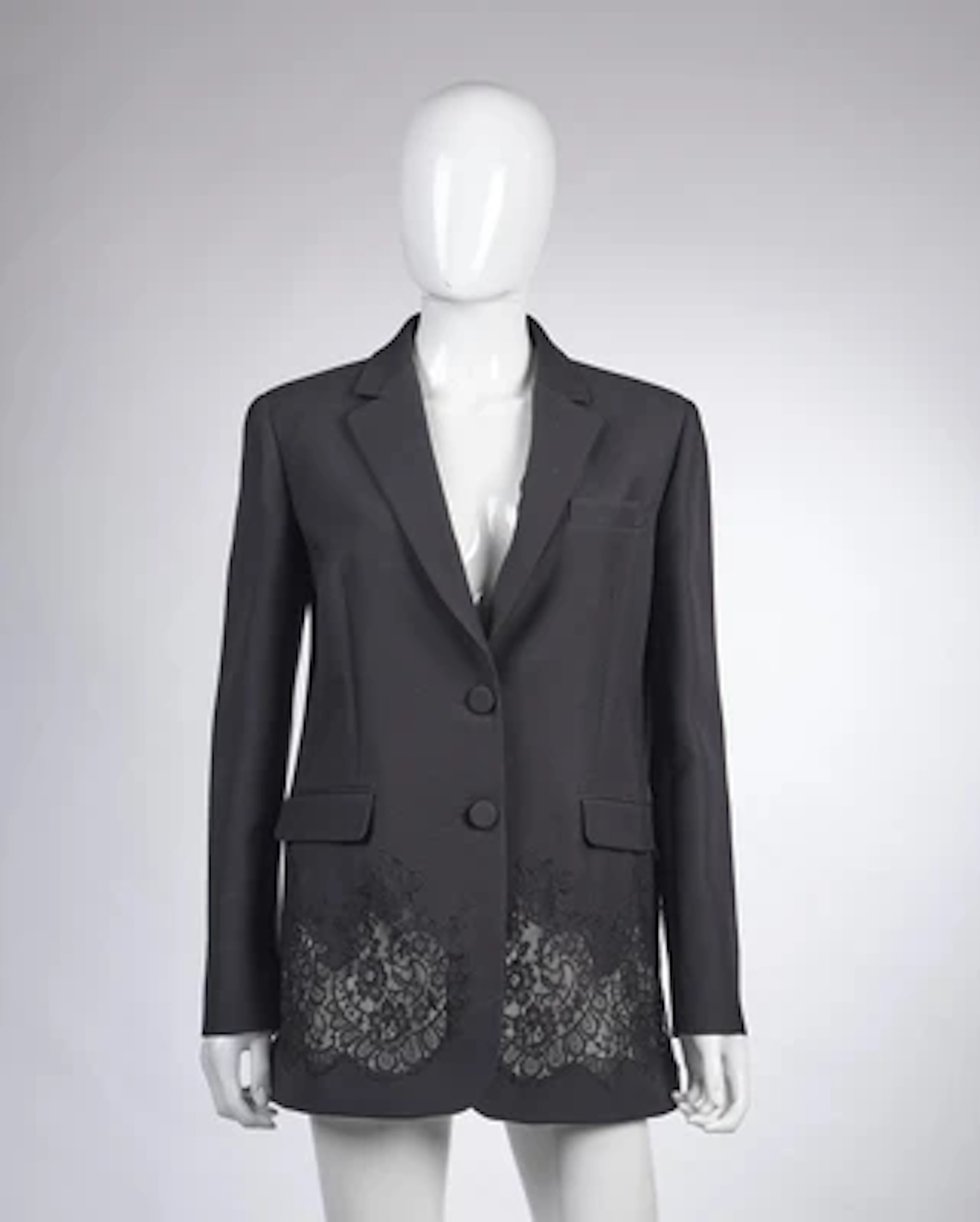 VALENTINO Blazer mit Spitze