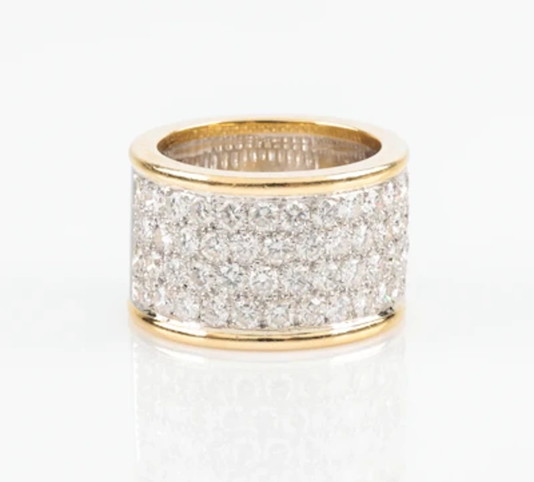 Brillant Ring zus. ca. 4,40 ct