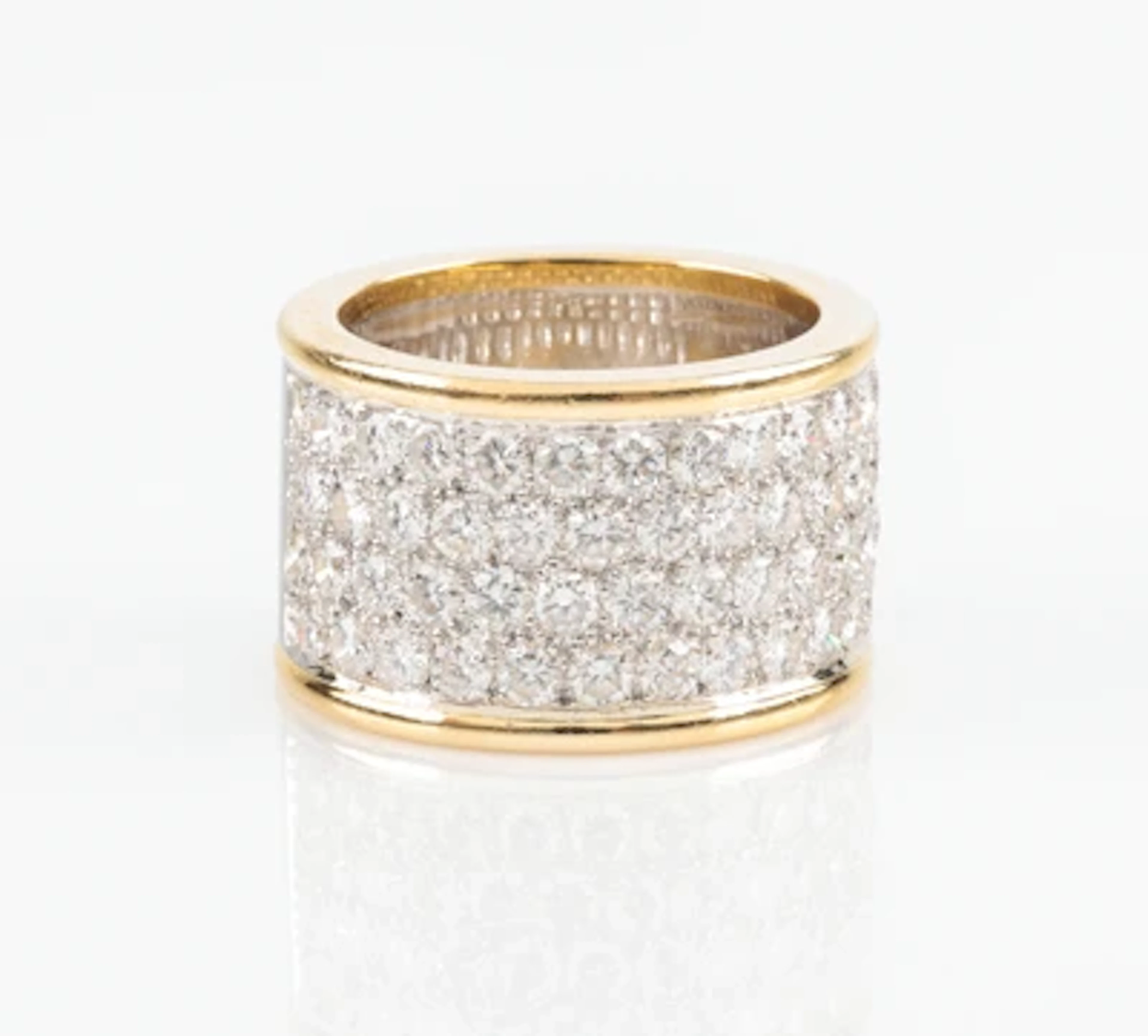 Brillant Ring zus. ca. 4,40 ct