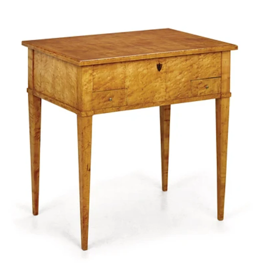 An Unusual Biedermeier Lady’s Writing Desk with Secret Compartments
