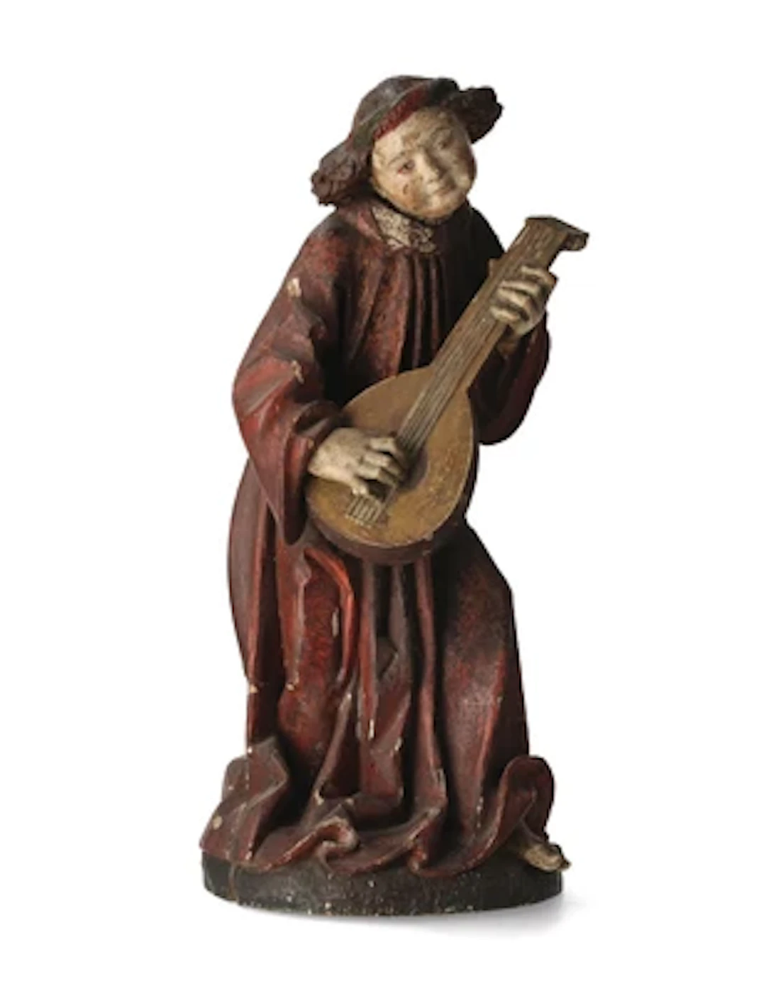 A Gothic Angel Playing a Lute in a Deacon’s Vestments, c. 1500–1520