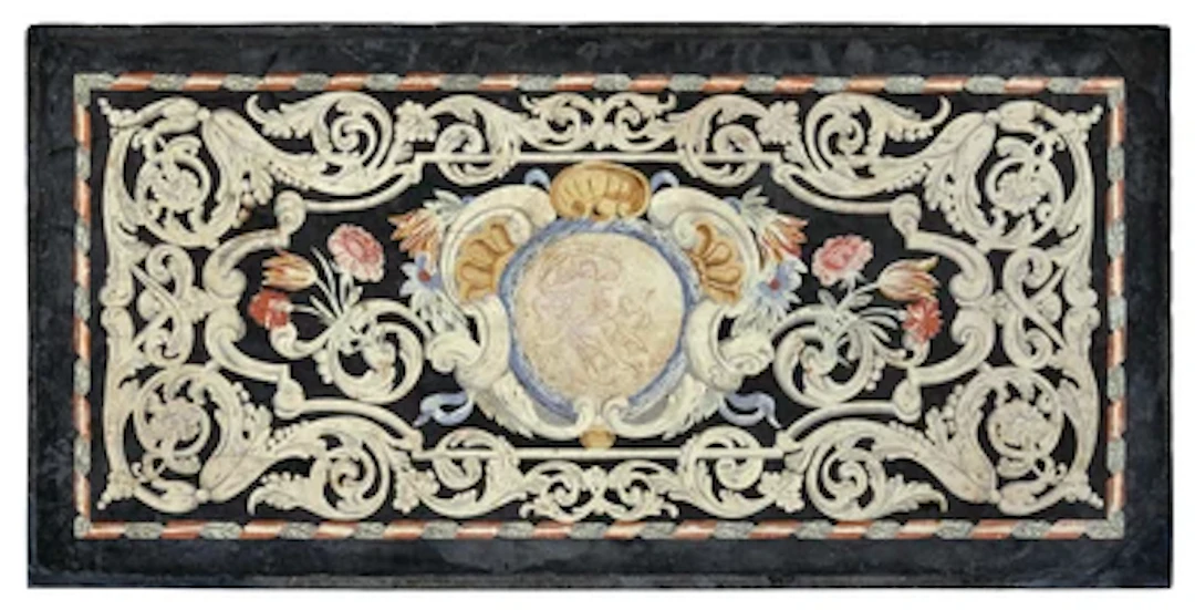 A Scagliola Slab