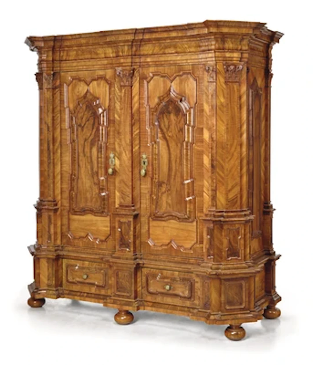 A Masterfully Crafted German Baroque Cabinet