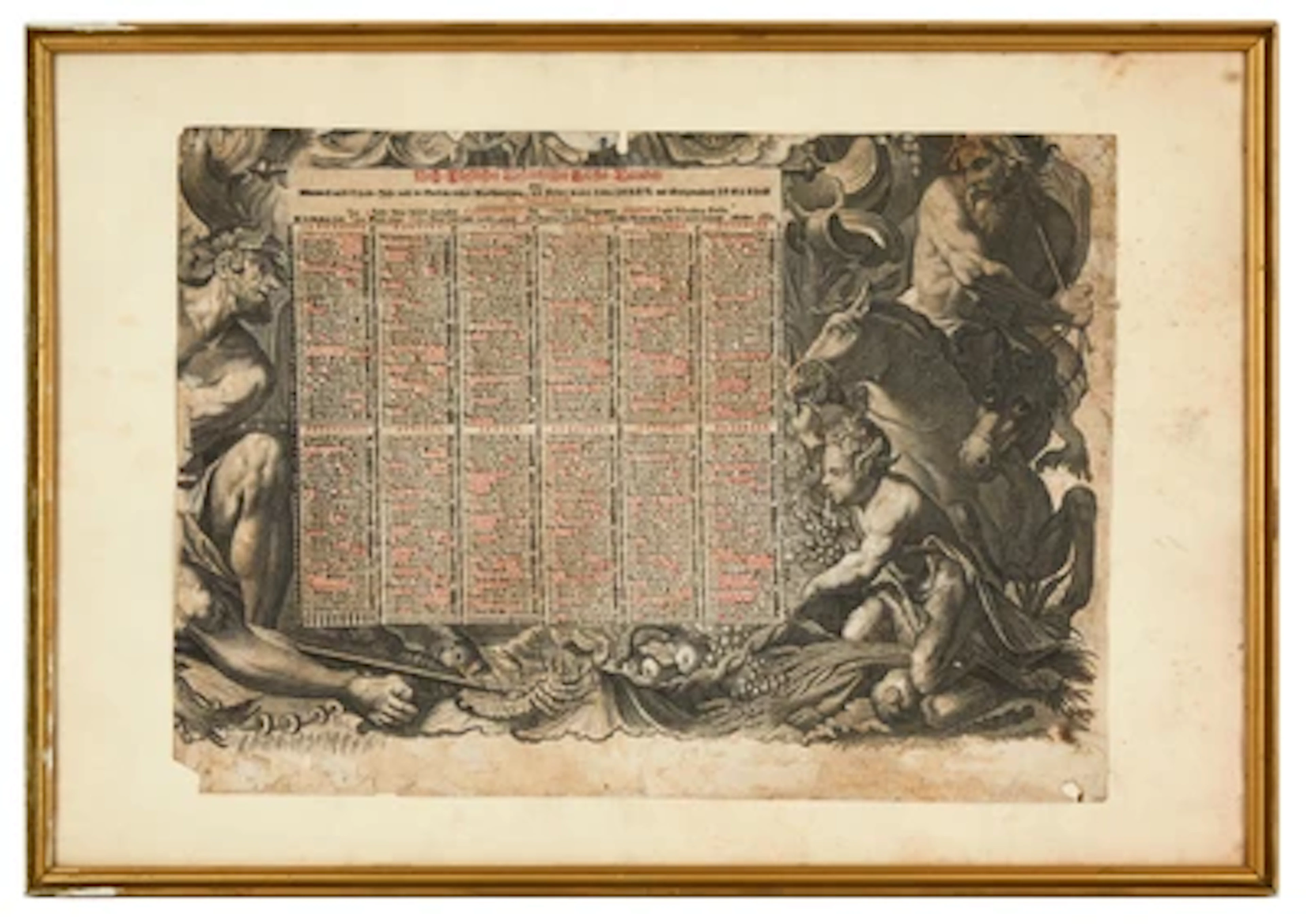 KALENDER DES HOCHSTIFTS KONSTANZ AUF 1772.