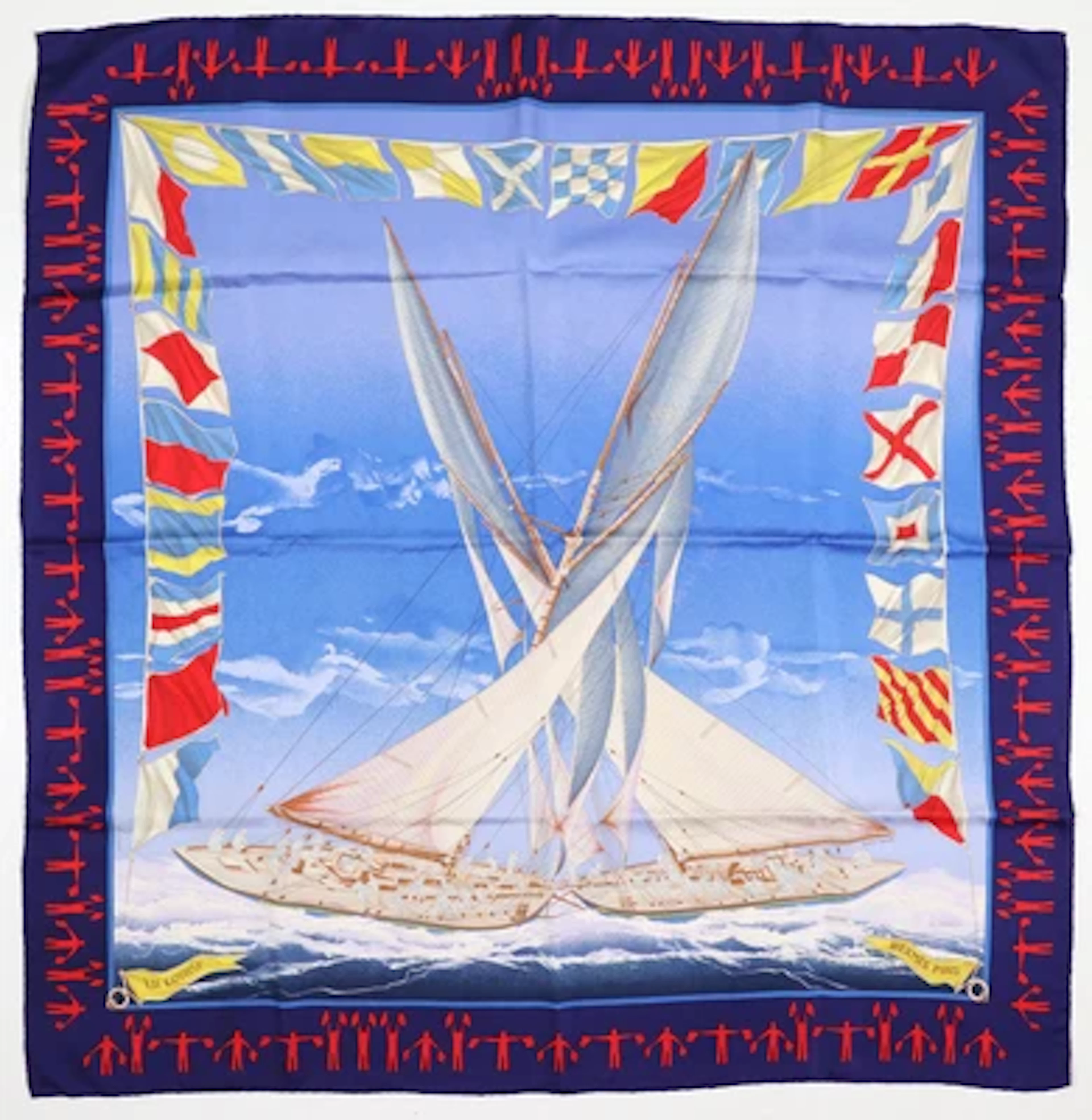 Hermès Tuch "En Course"