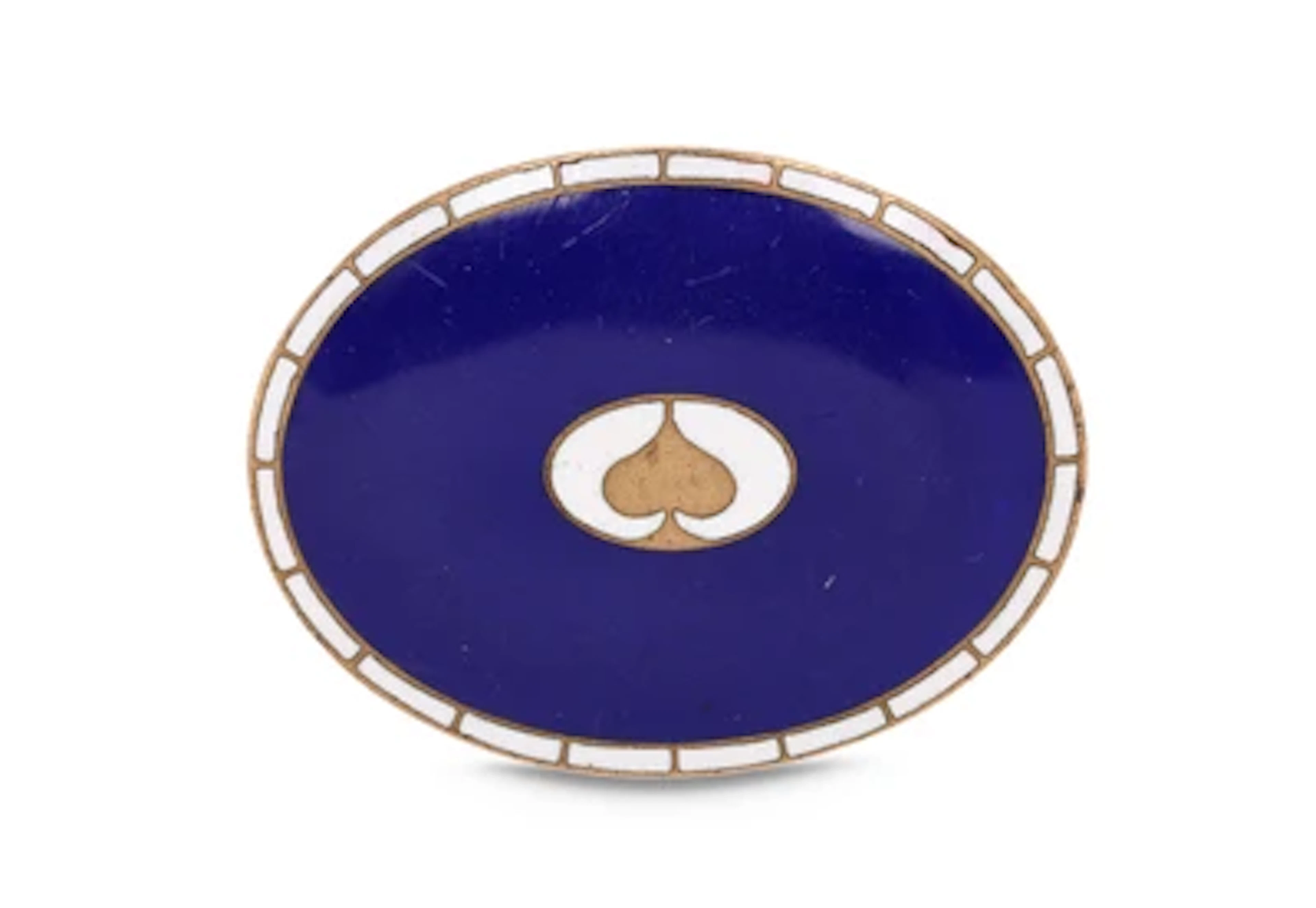 A brooch, Johann Souval for the Wiener Werkstätte, c. 1911