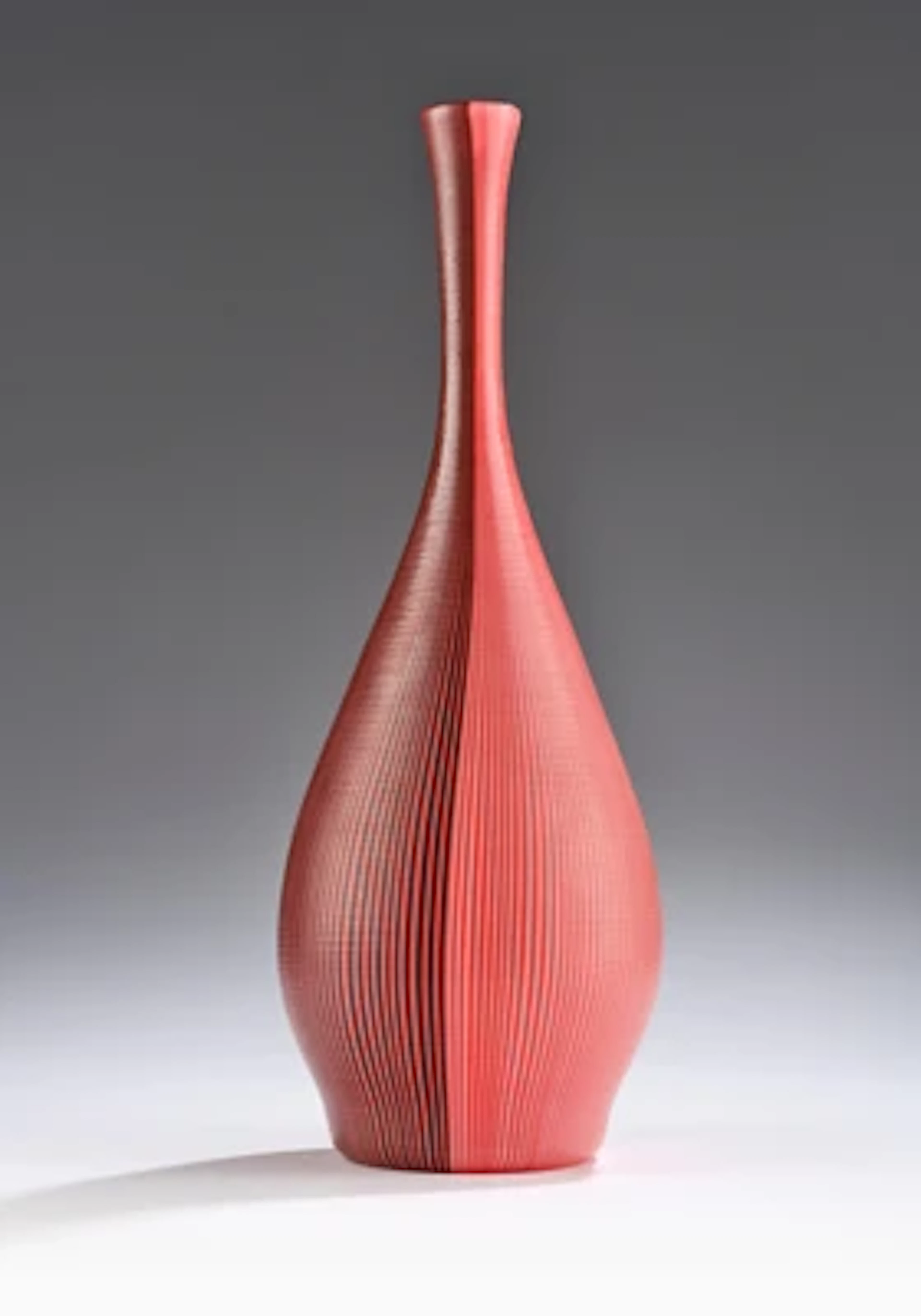 Carlo Scarpa, a vase "Tessuto", designed in around 1940, Venini, Murano
