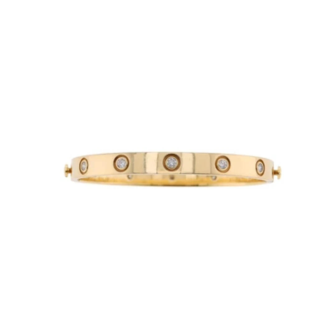 Cartier Love diamond bangle