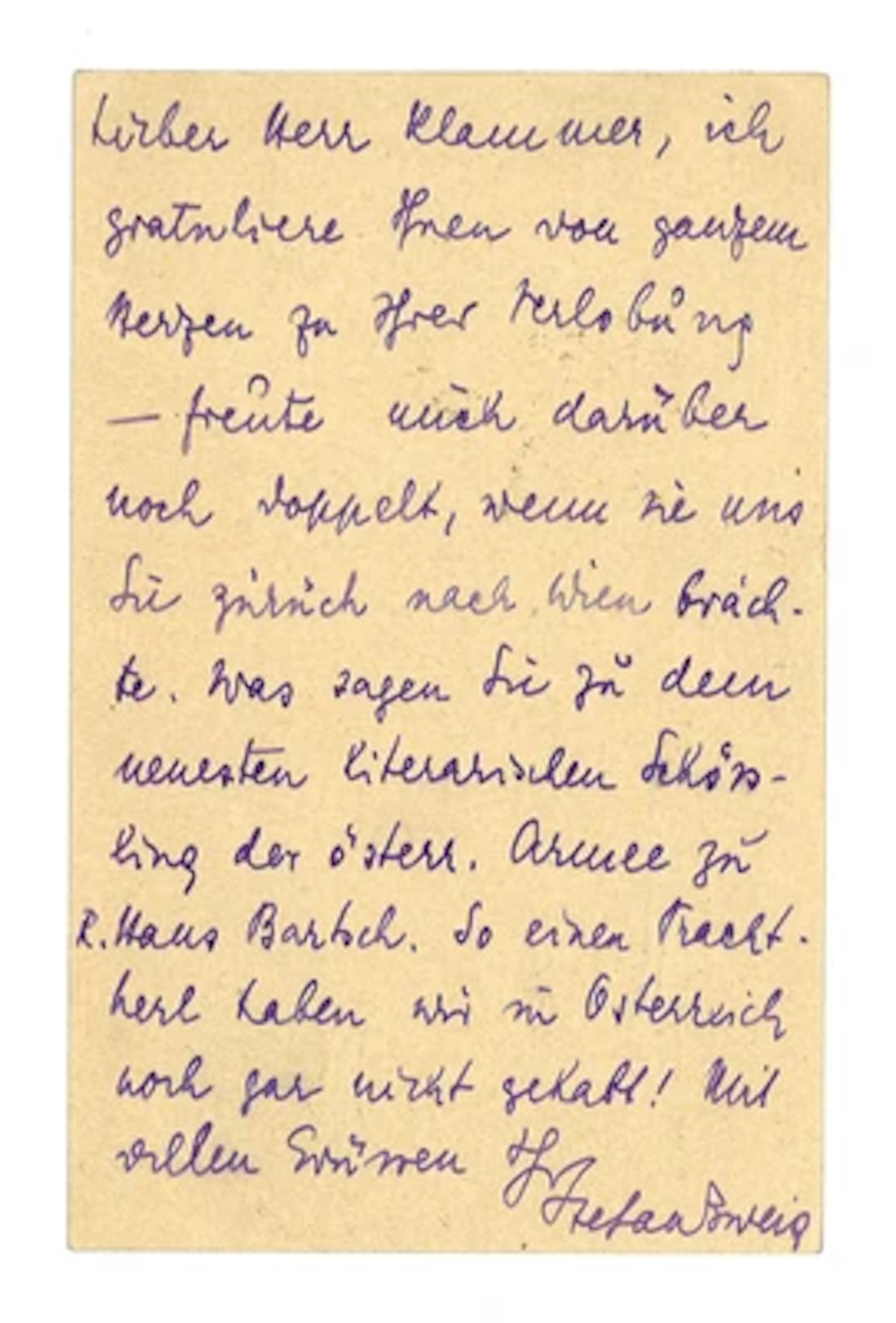 Zweig, Stefan,