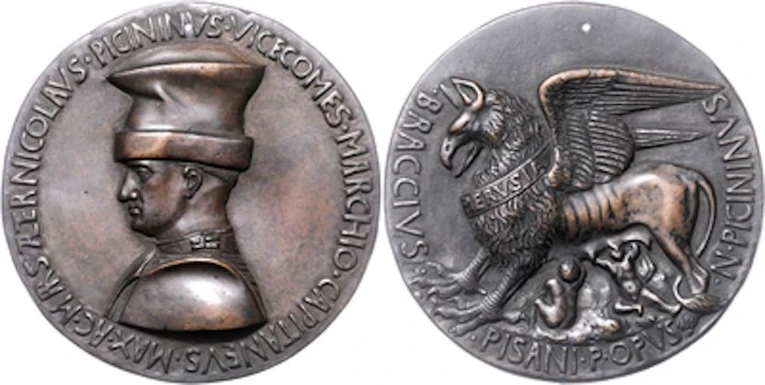 Renaissancemedaille nach Antonio Pisano, genannt Pisanello