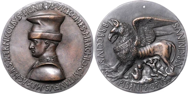Renaissancemedaille nach Antonio Pisano, genannt Pisanello