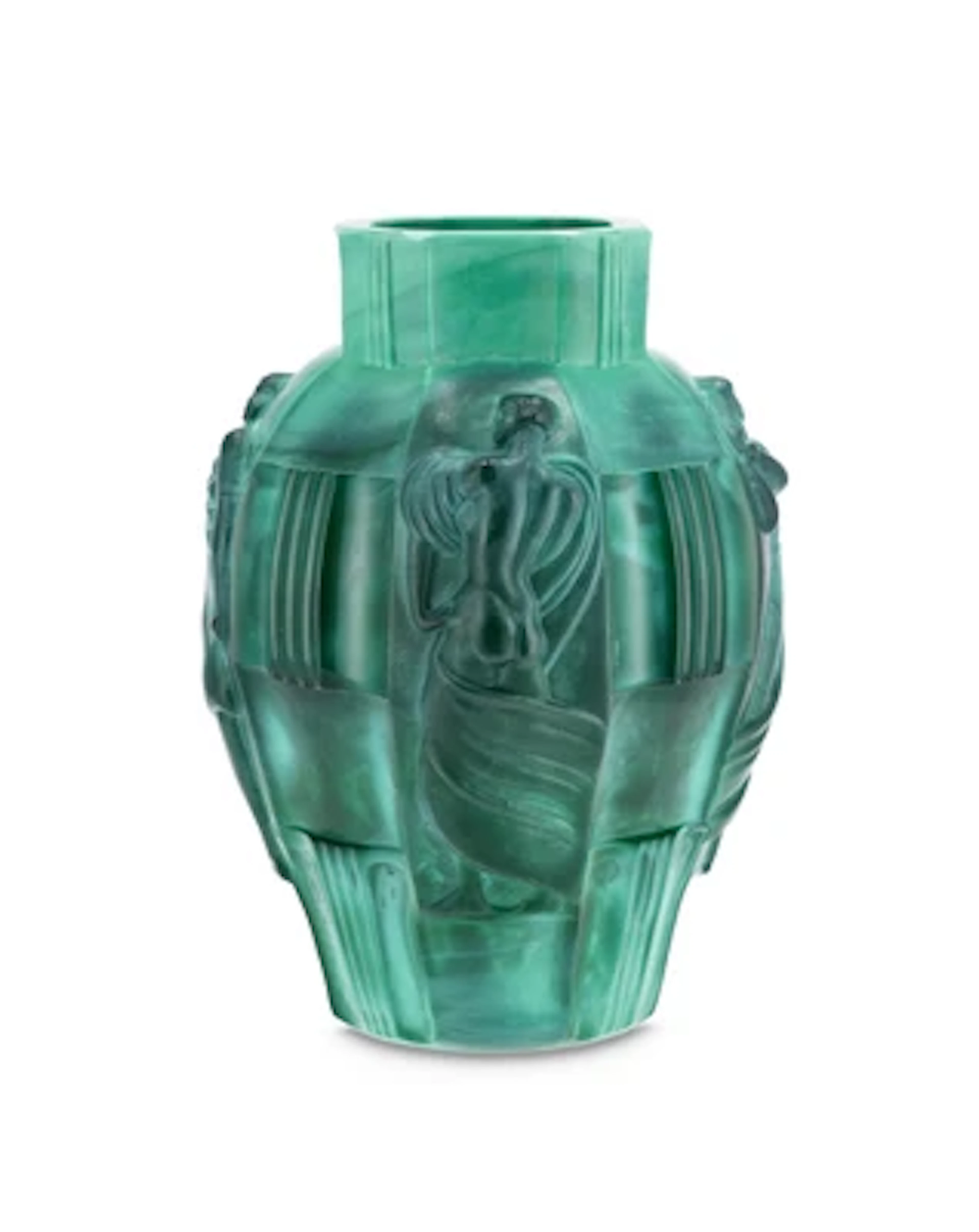An 'Ingrid' vase, Curt Schlevogt, Gablonz, form and decoration: c.