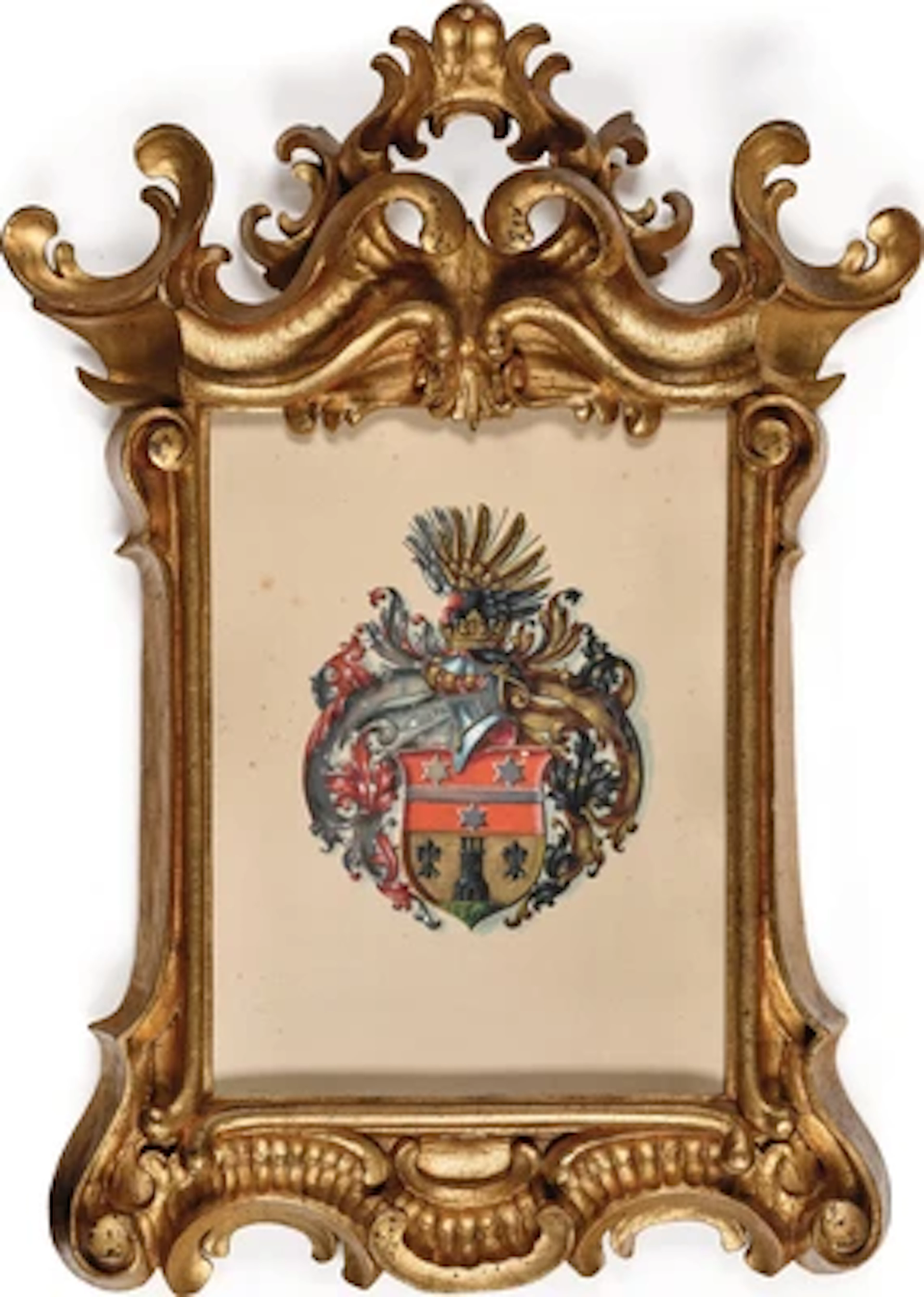 Wappen des Politikers und Industriellen Alexander von Peez (1829 – 1912)