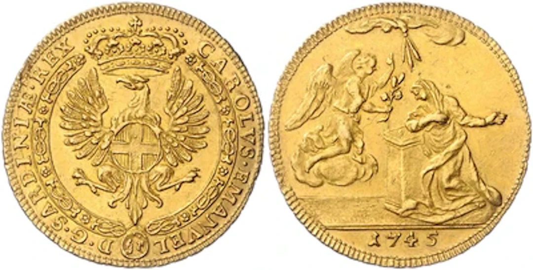 Sardinien, Karl Emanuel III. 1730-1773 GOLD