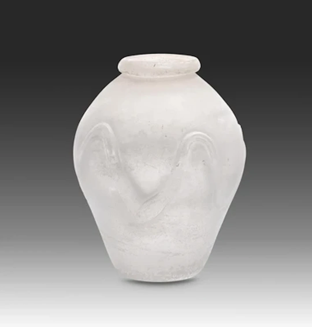 Vase 'Scavo Corroso', Entwurf: Livio Seguso, Ausführung: Bisazza