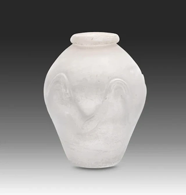 Vase 'Scavo Corroso', Entwurf: Livio Seguso, Ausführung: Bisazza