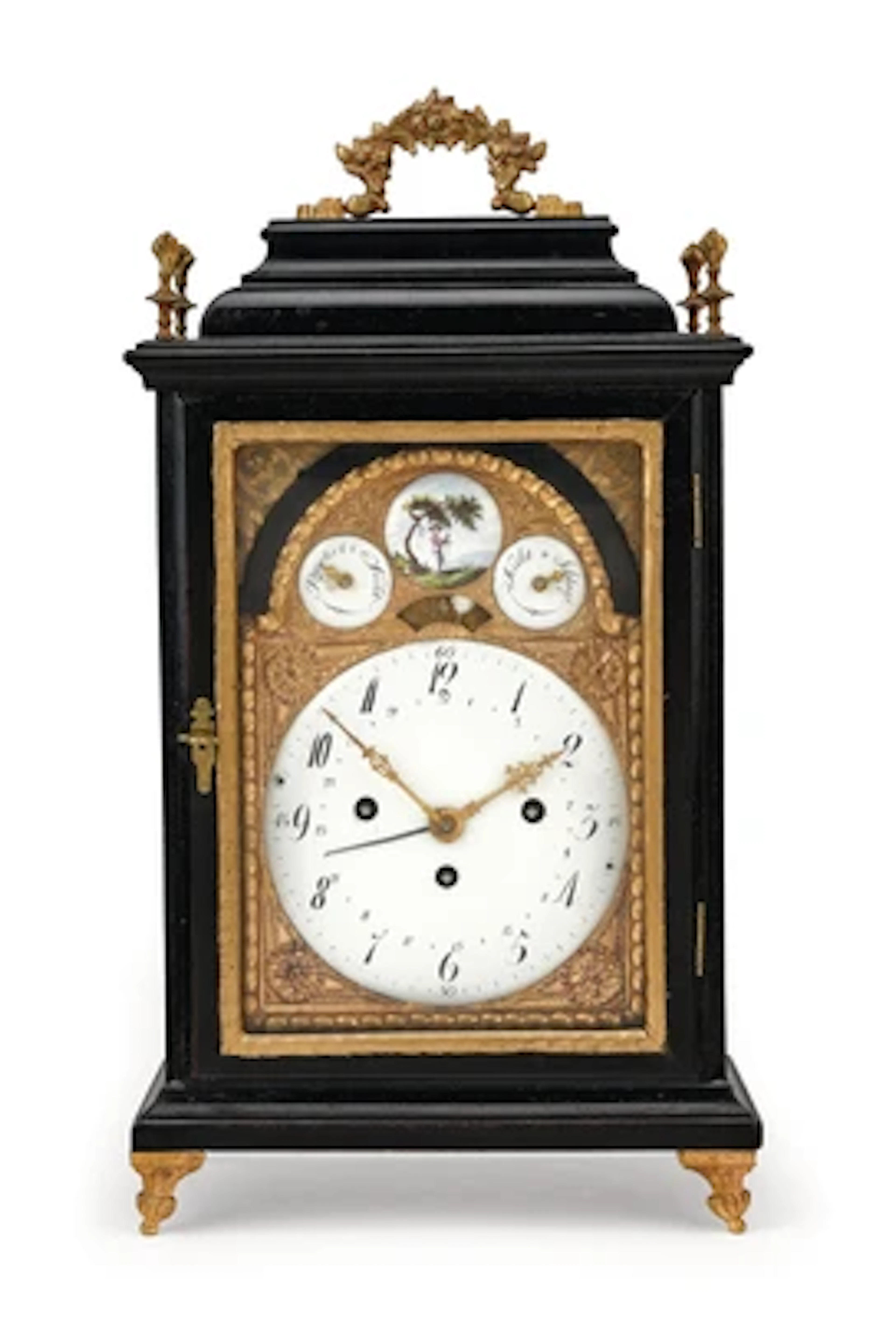 Barock Stockuhr