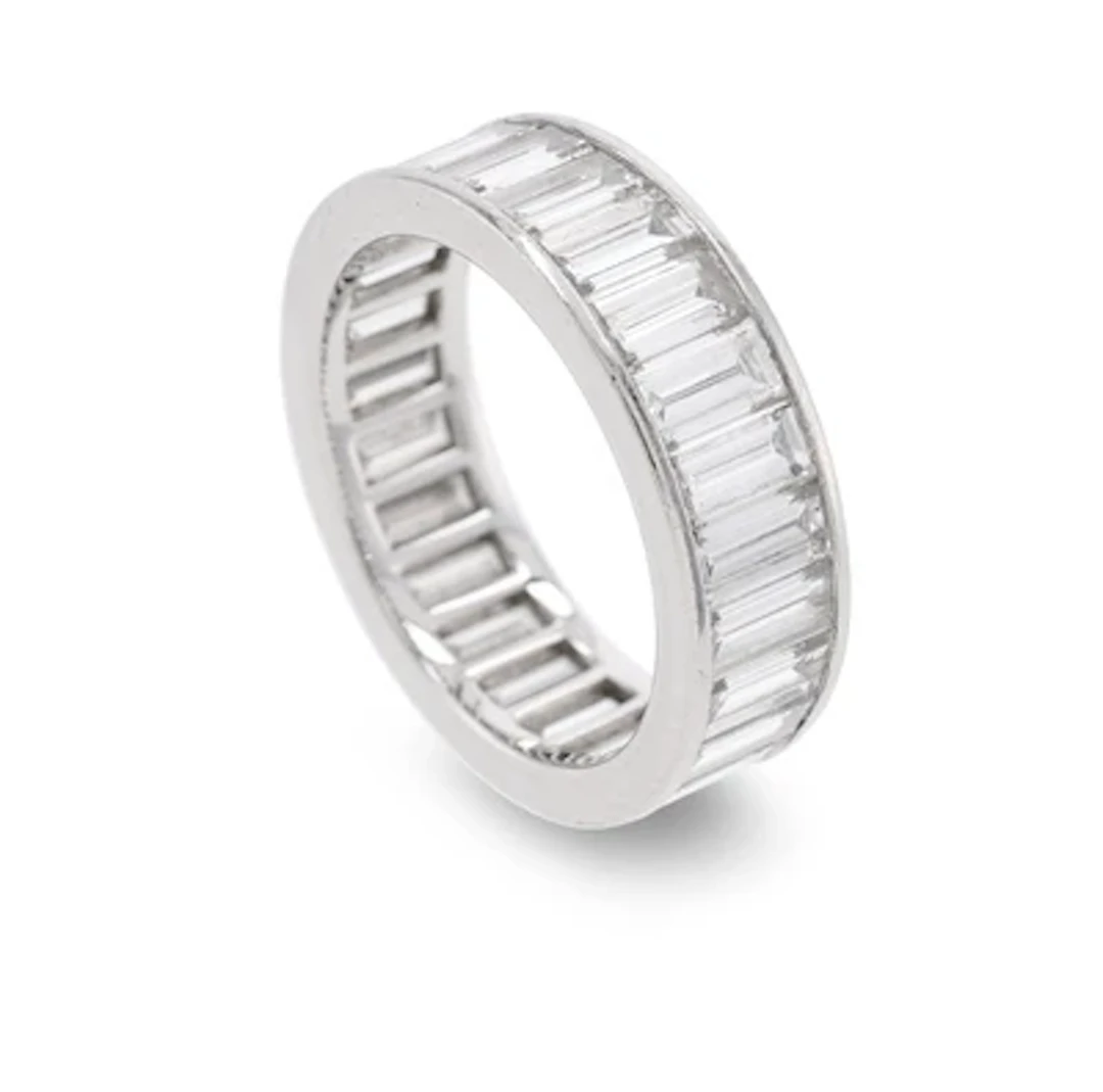 Cartier diamond memory ring