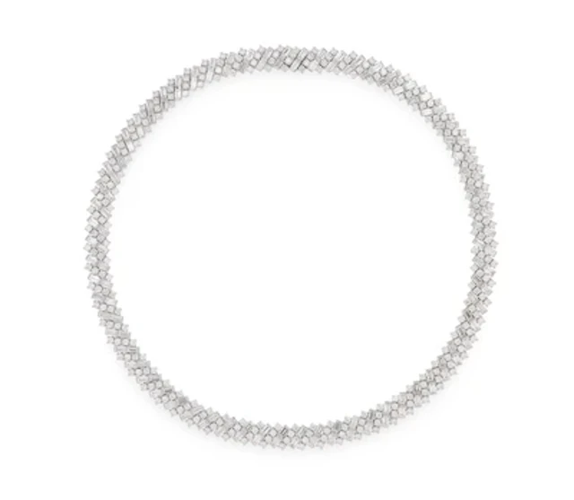 Cartier Reflection diamond necklace