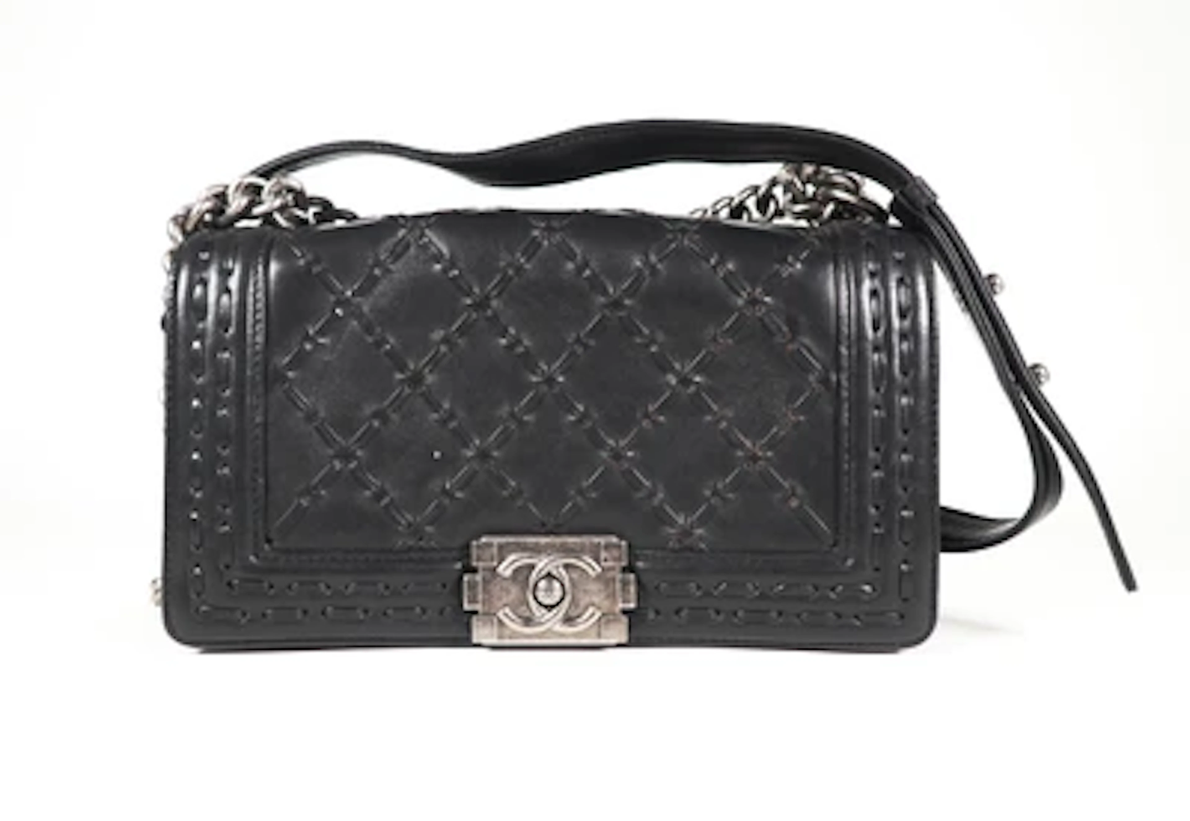 CHANEL Boy Old Medium