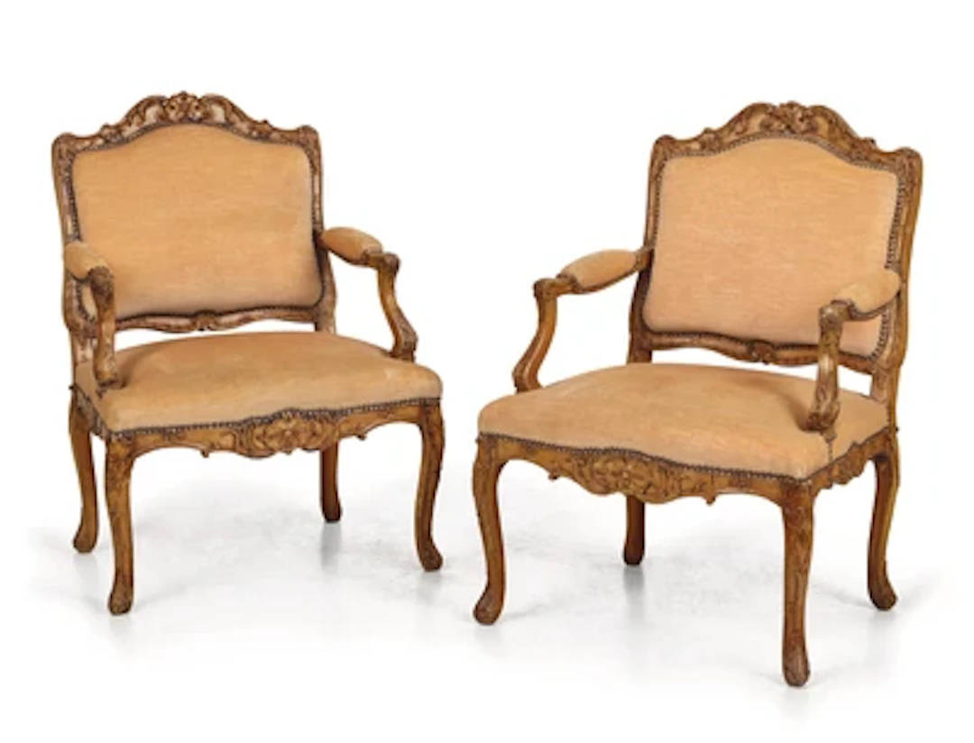 A Pair of French Armchairs