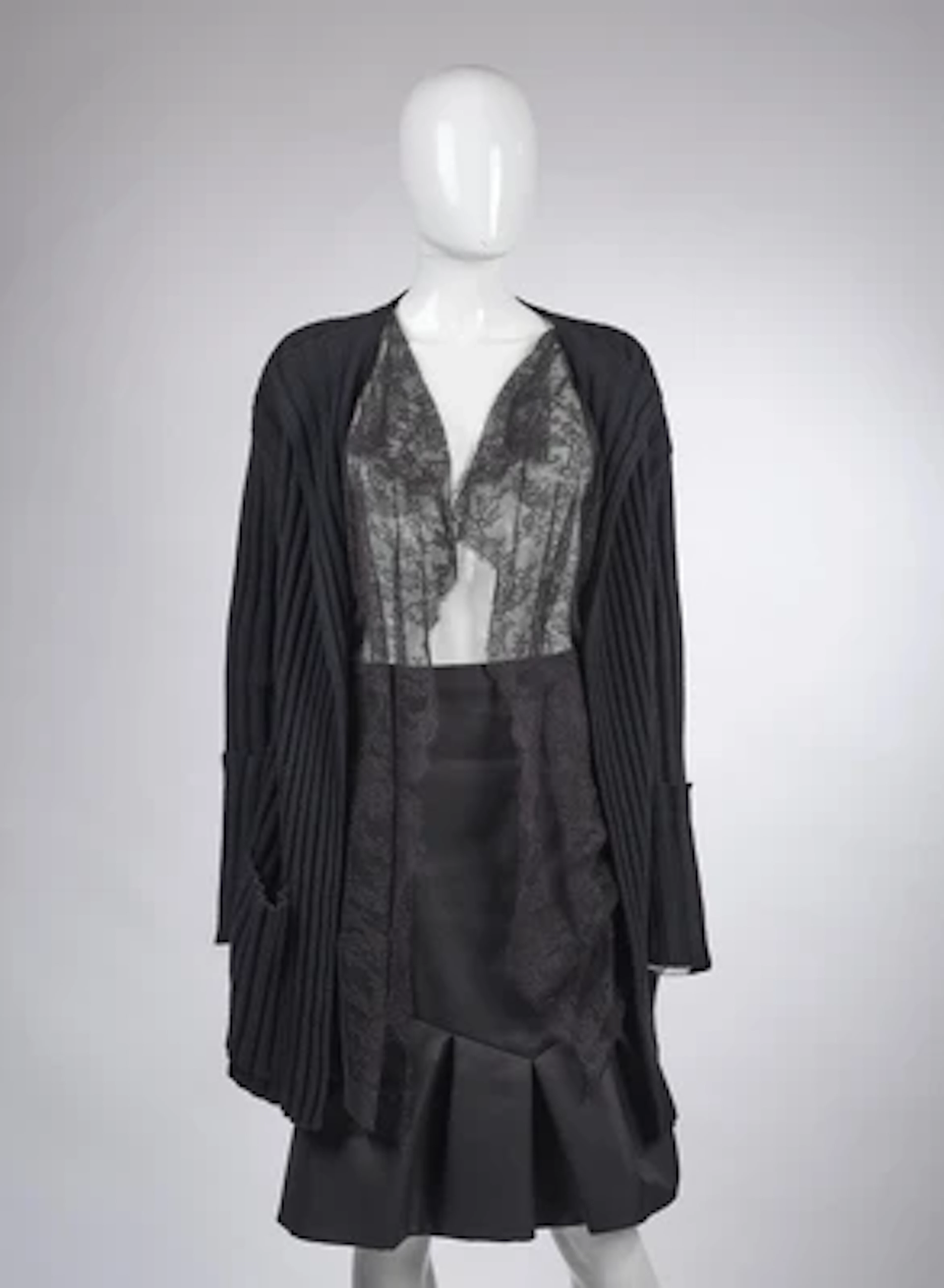 VALENTINO Strickjacke mit Spitze