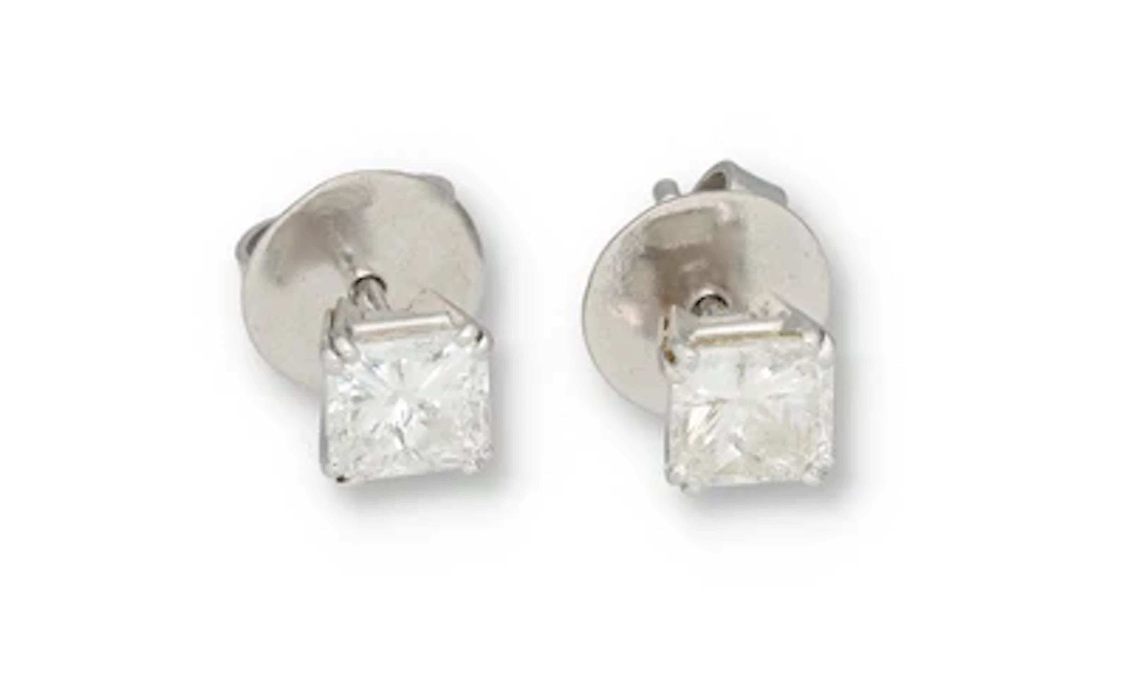 Diamant Ohrstecker zus. ca. 1,60 ct