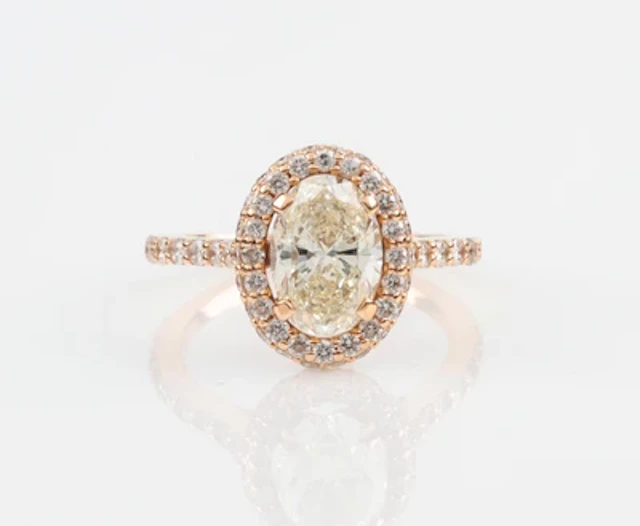 Brillant, Diamantring zus. 2,79 ct
