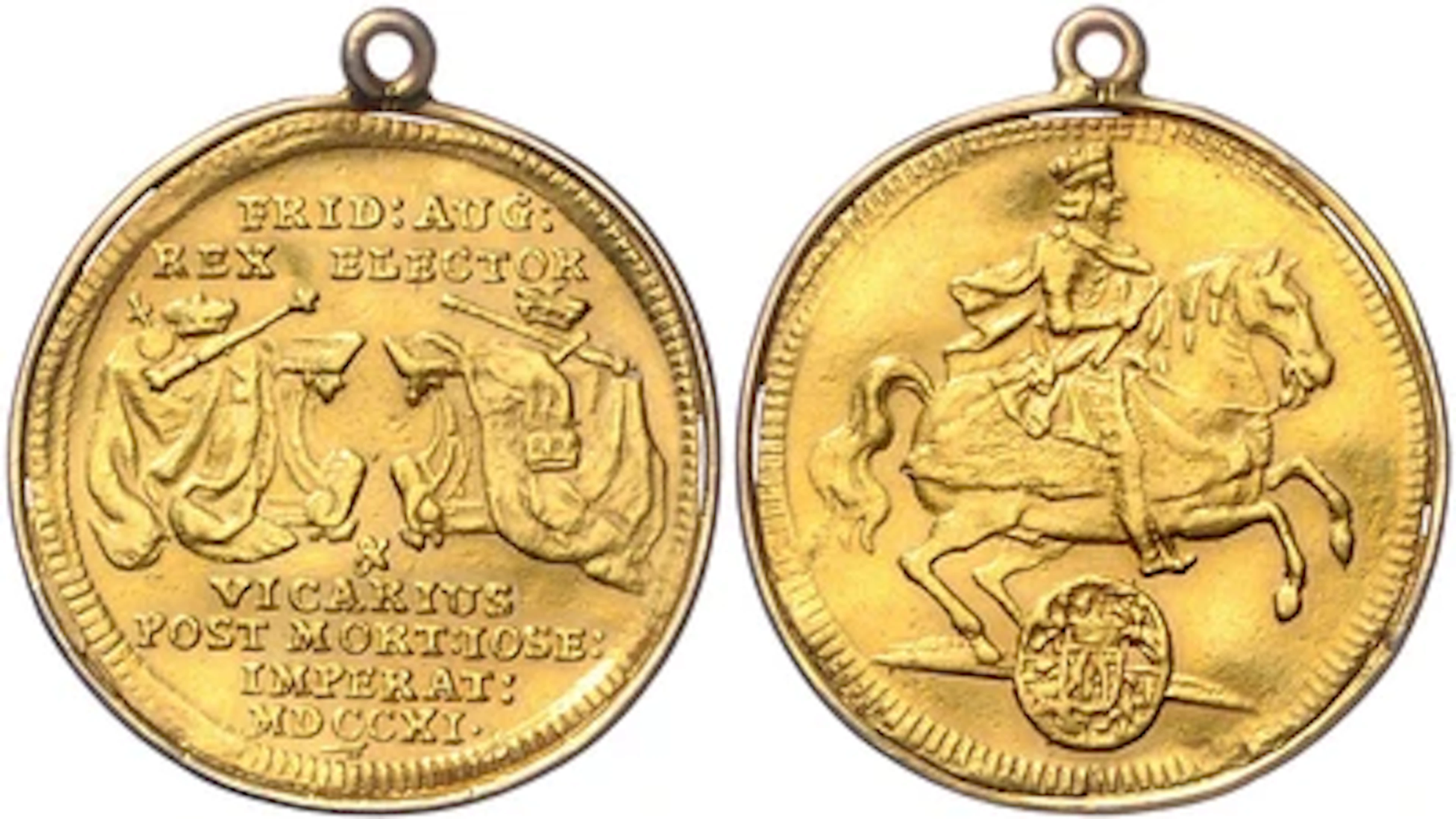 Sachsen A. L., Friedrich August I. 1694-1733 GOLD