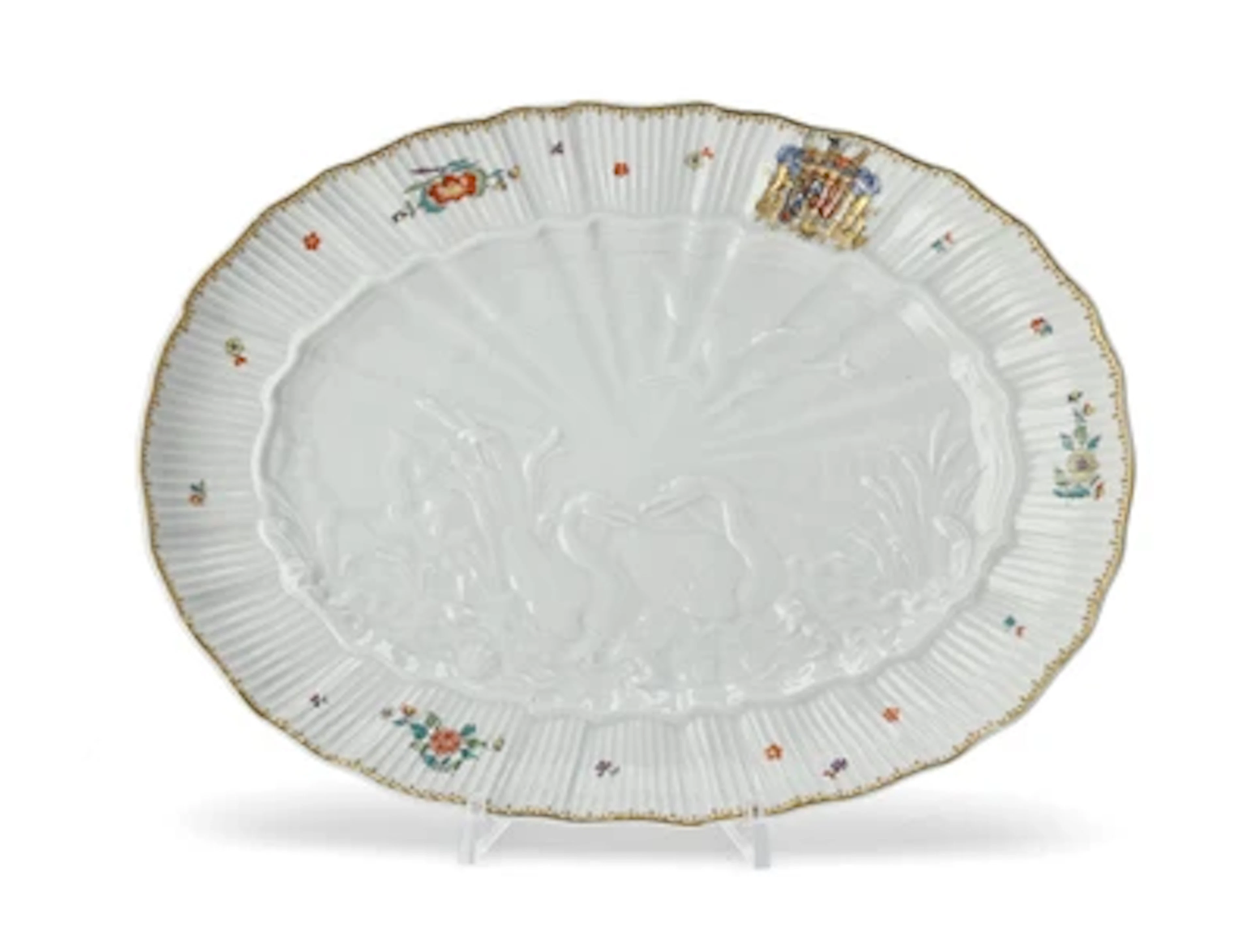 Schwanenservice - Ovale Platte, Meissen 2021,