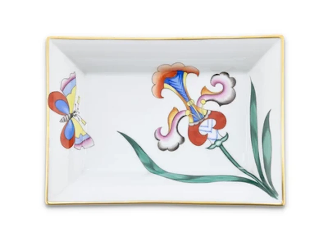 Schale mit Orchideen, Formnummer: 639, Dekornummer: 5191, Dekorentwurf: