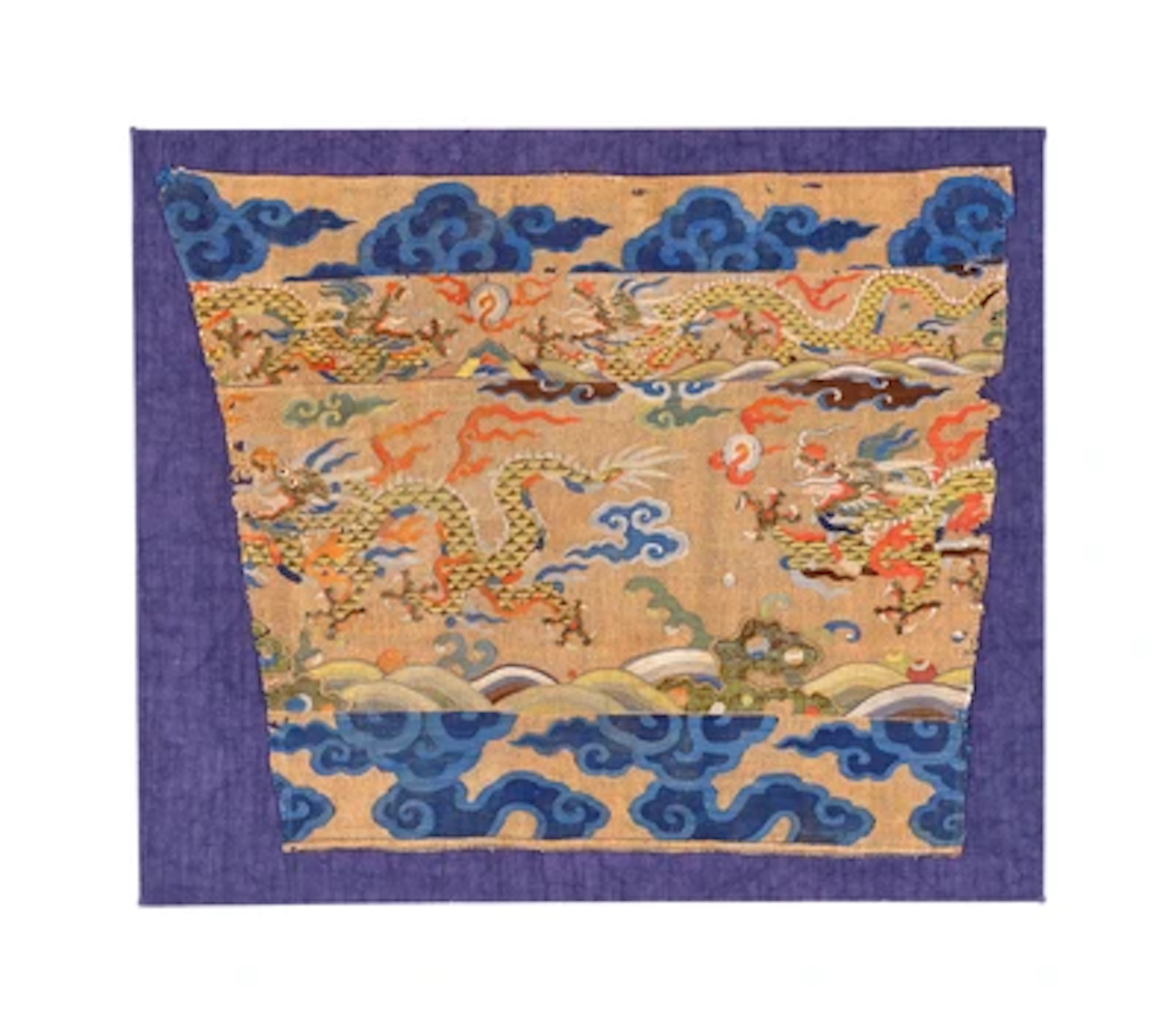 Kesi, China, c. 46 x 58 cm (frame 53 x 62 cm)
