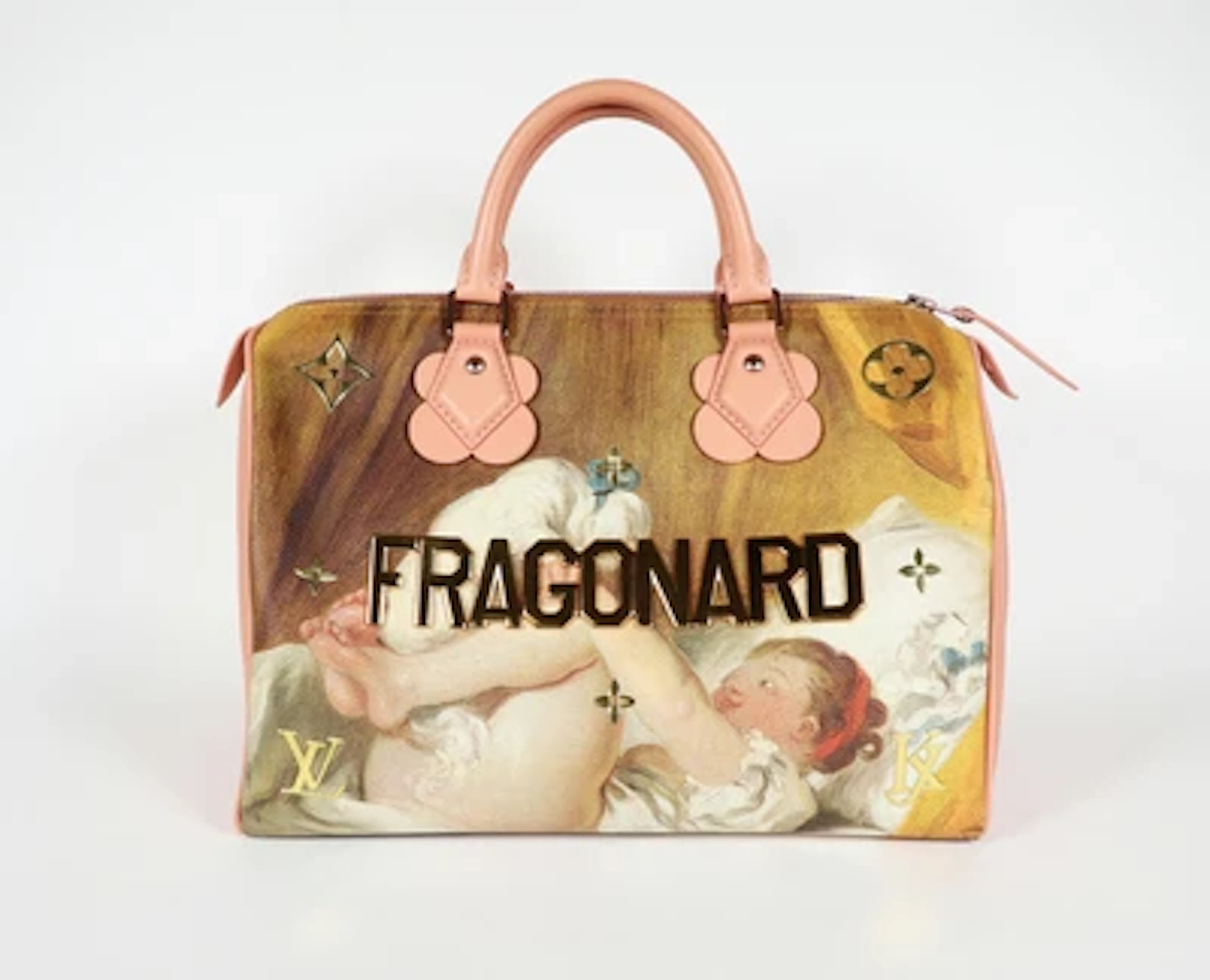 LOUIS VUITTON Jeff Koons - Speedy 30 Fragonard