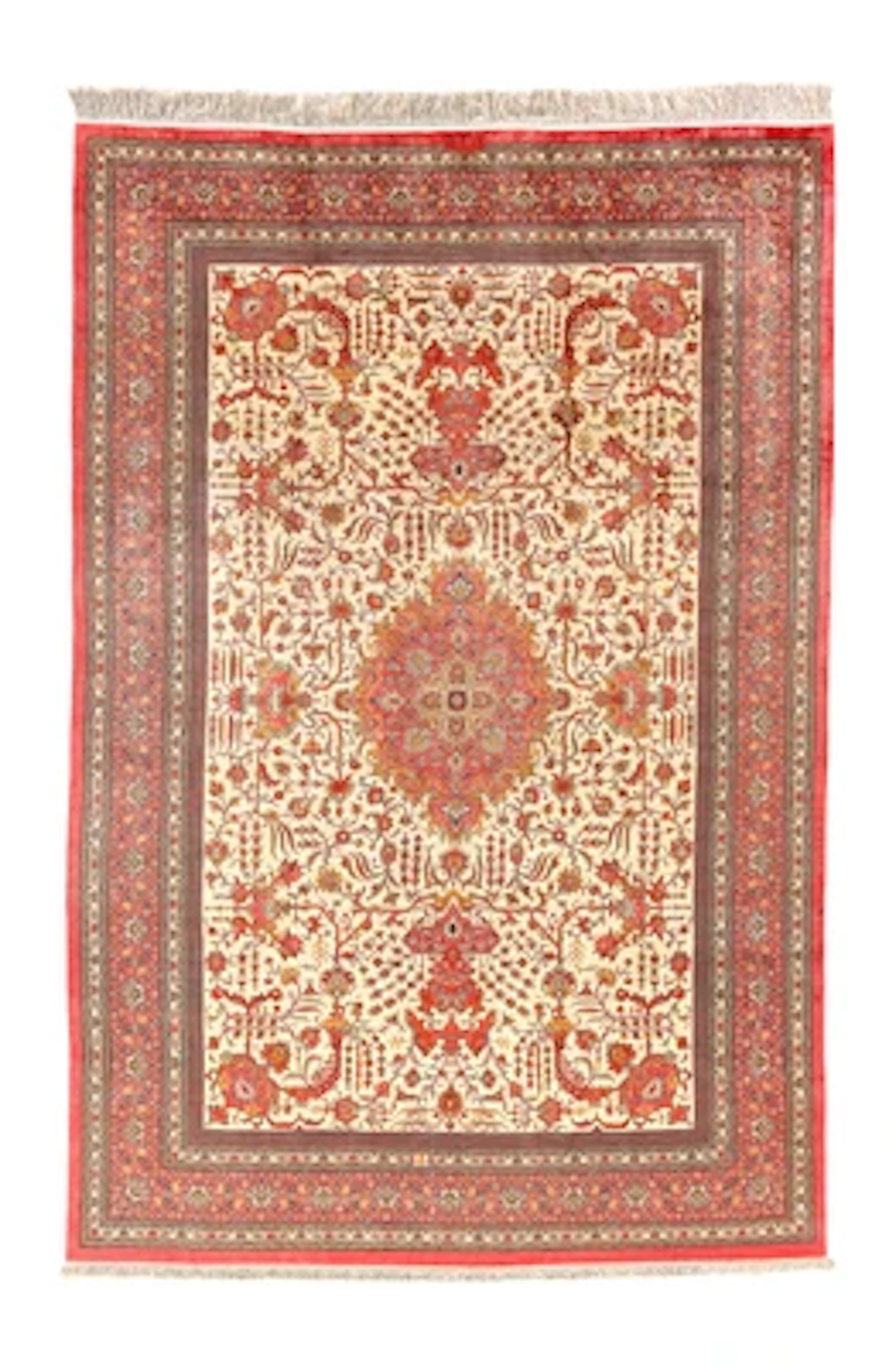 Ghom Extra Fine Silk, Iran, c. 291 x 195 cm