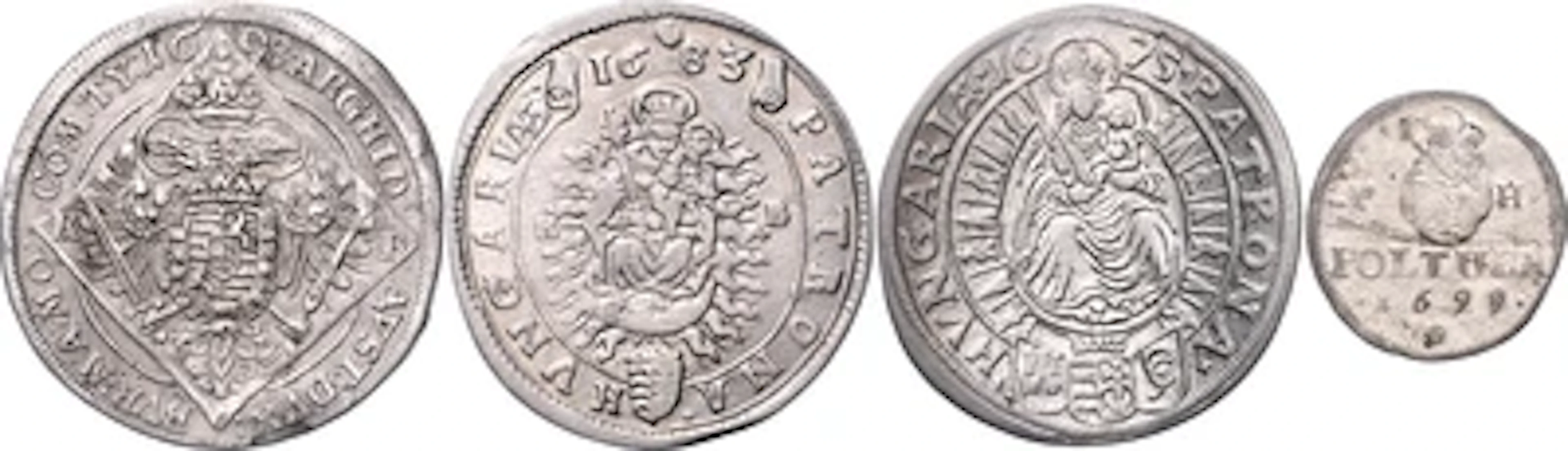 Leopold I.- Münzstätten Kremnitz, Nagybanya und Pressburg