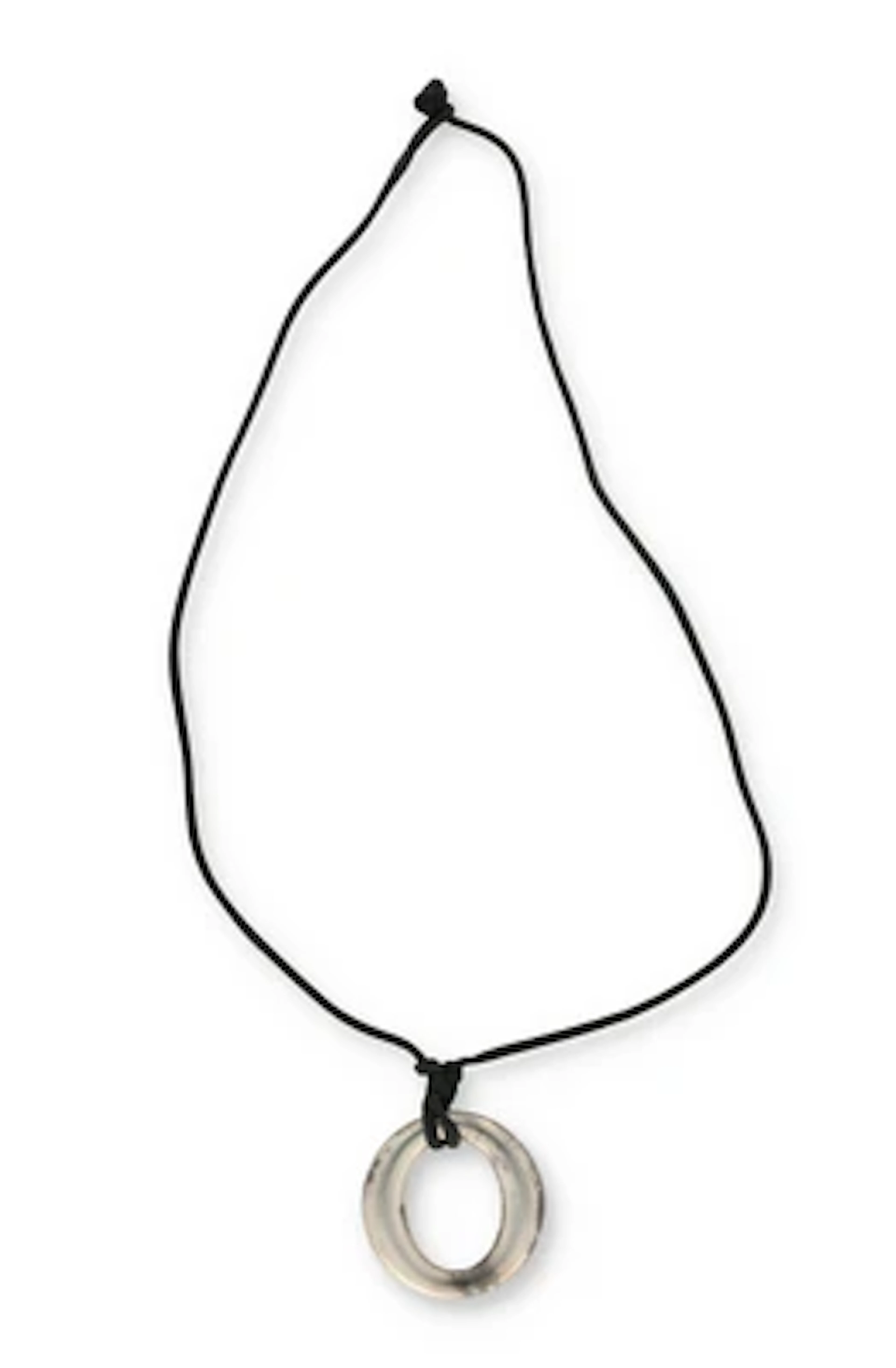 Elsa Peretti, Anhänger 'Sevillana' aus Sterlingsilber mit Kordelcolier