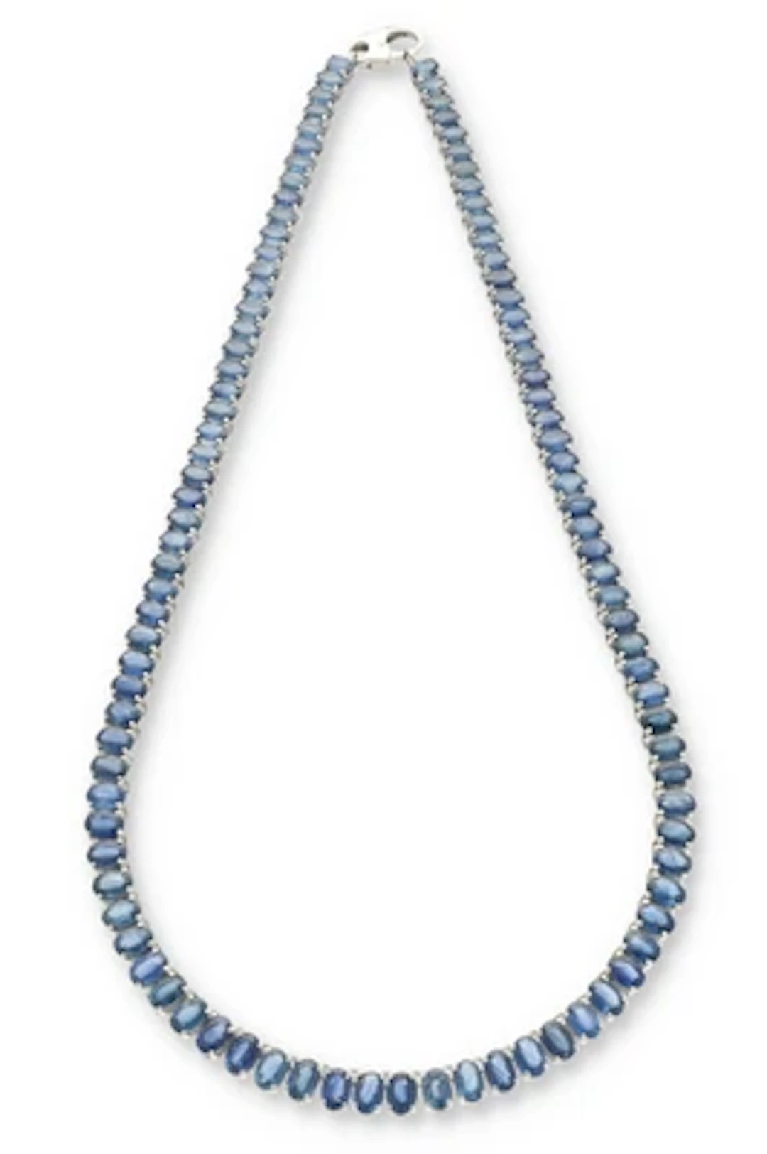Saphir Collier zus. ca.60,00 ct
