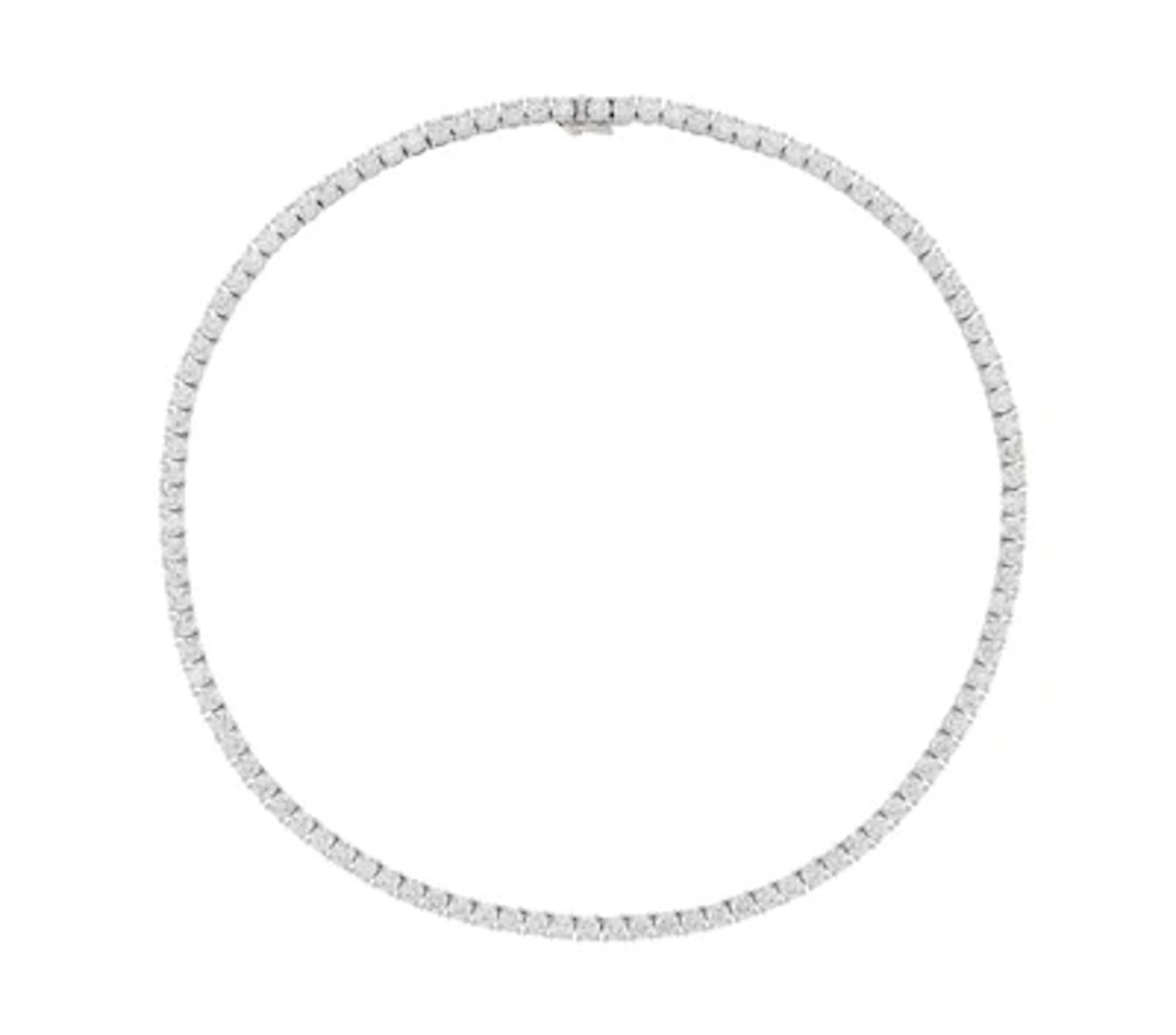 Cartier diamond rivière necklace approx. 22.10 ct in total