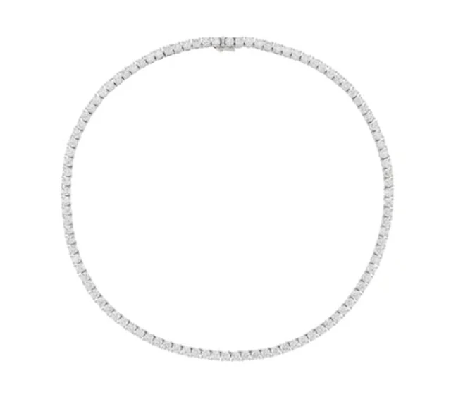 Cartier diamond rivière necklace approx. 22.10 ct in total