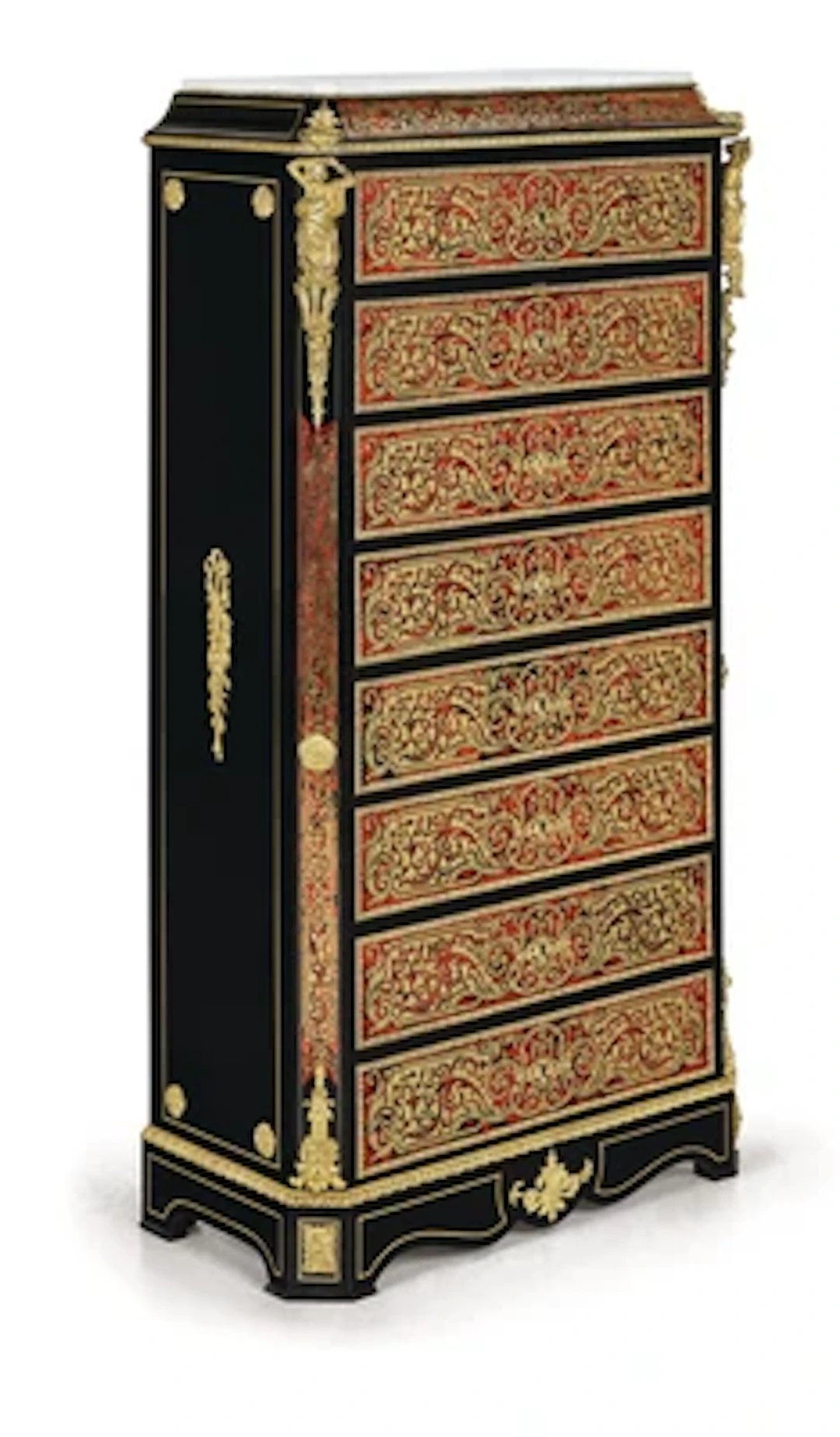 A Napoleon III Boulle Secrétaire à Abattant