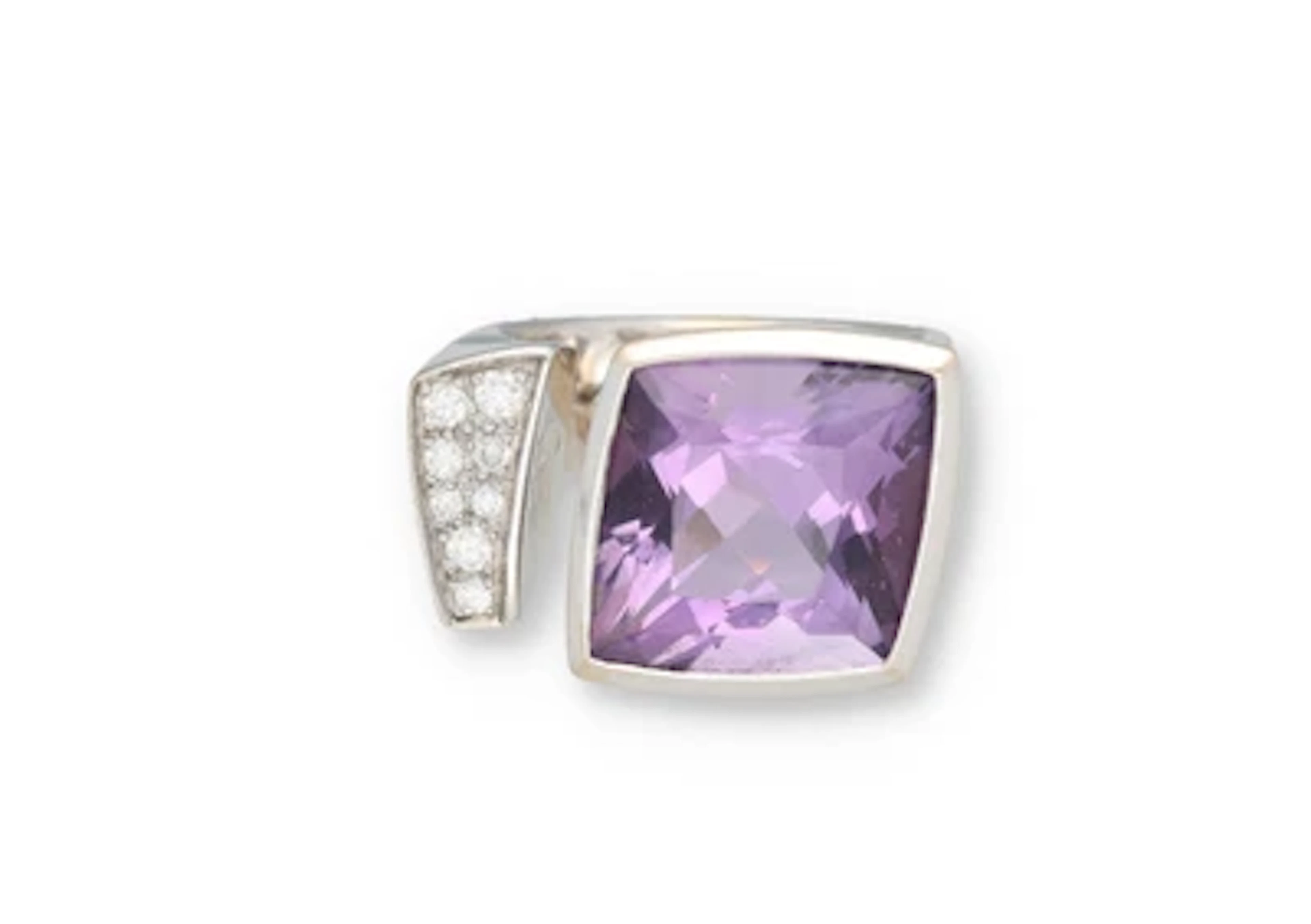 Amethystring ca. 7,33 ct