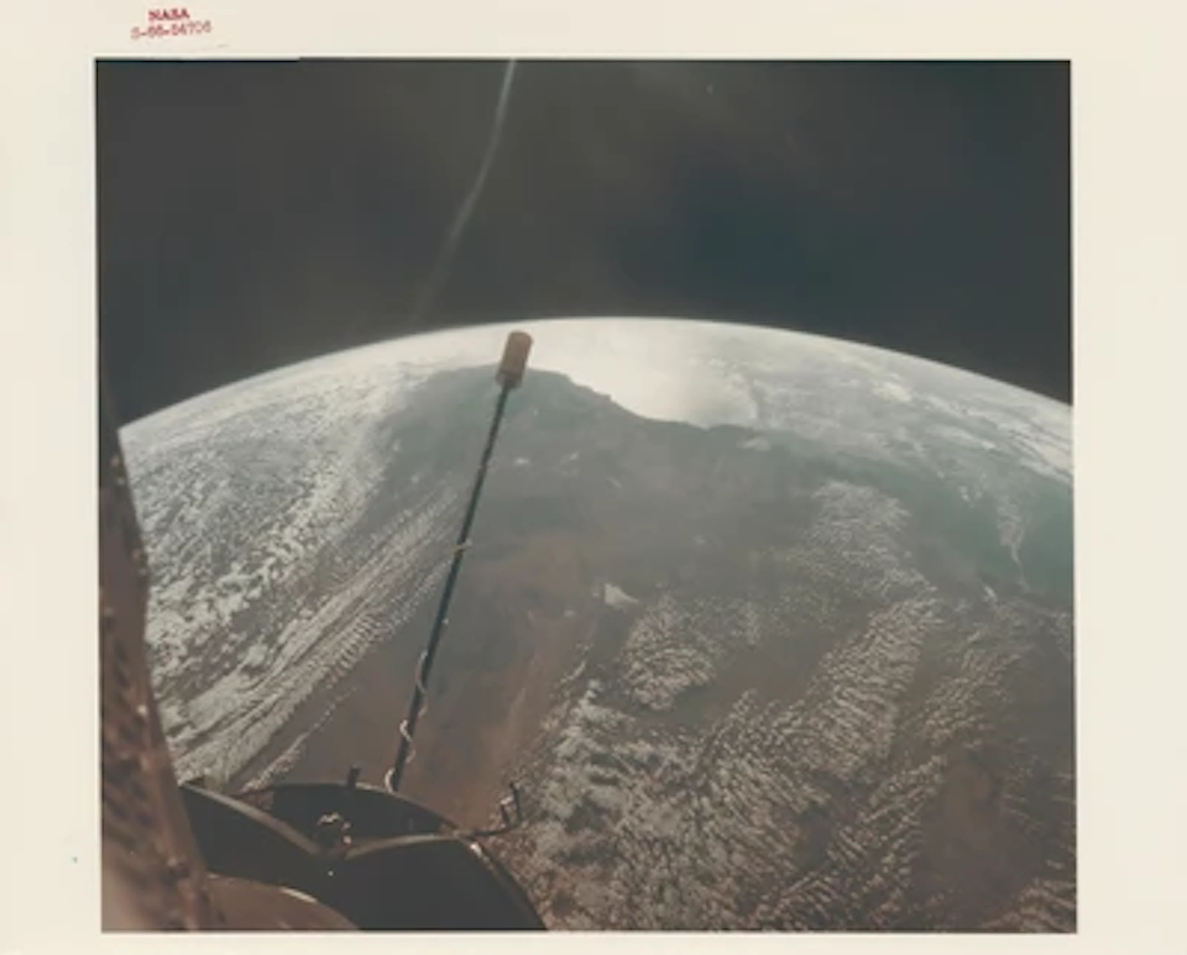GEMINI - The Highest Orbital Photograph of the Space Age